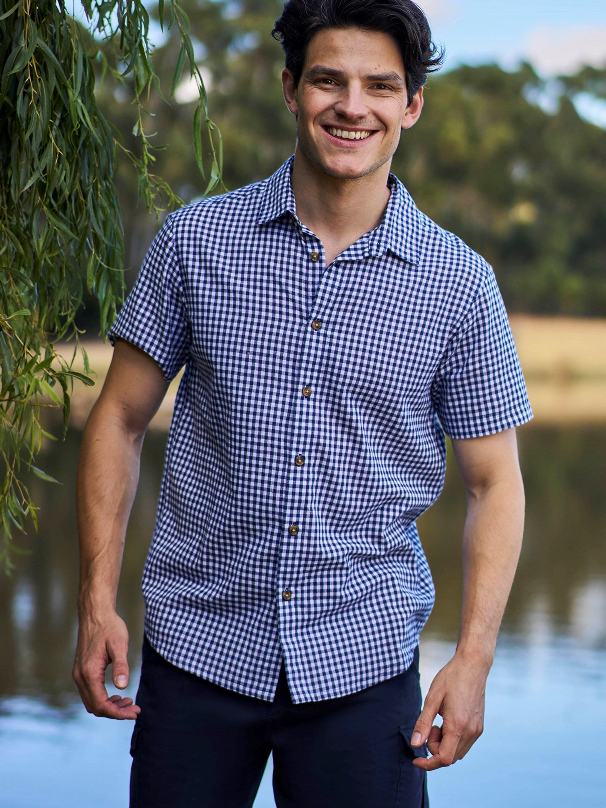 Mountain Warehouse Weekender Mens Short Sleeve Shirt