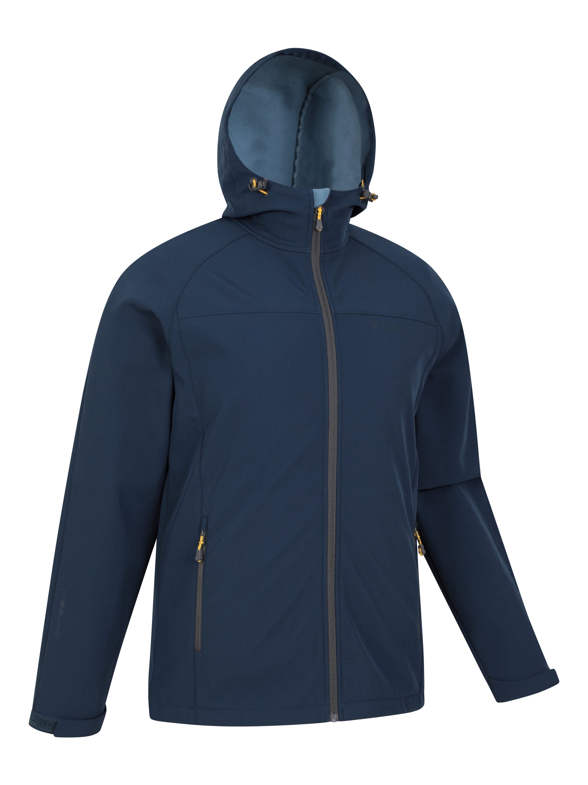 Mountain Warehouse Exodus Mens Water-Resistant Softshell Jacket