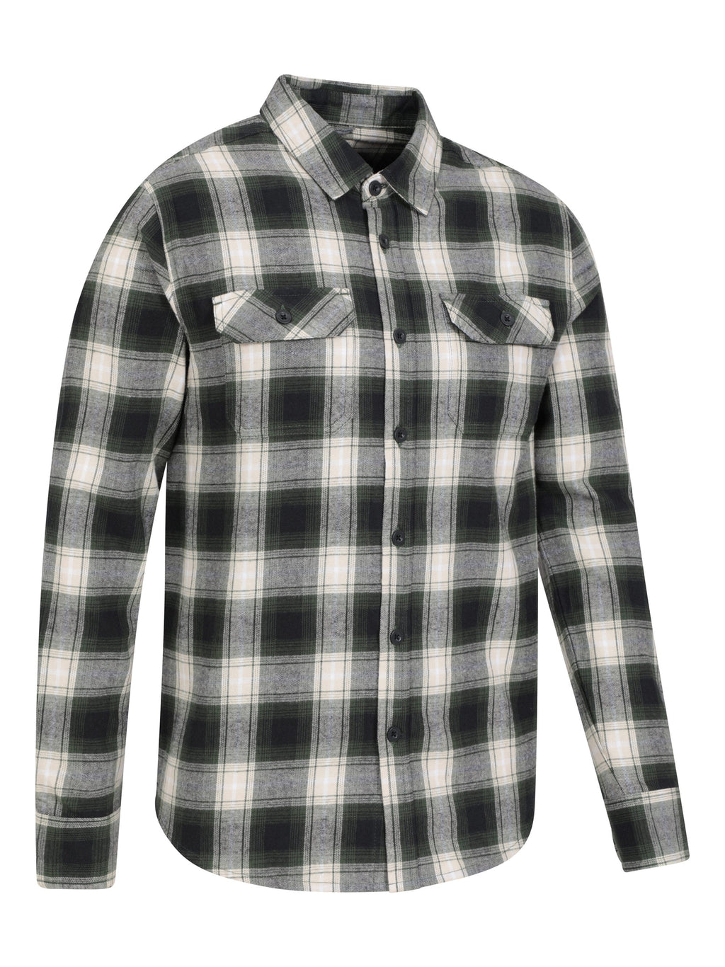 Mountain Warehouse Trace Mens Flannel Long Sleeve Shirt