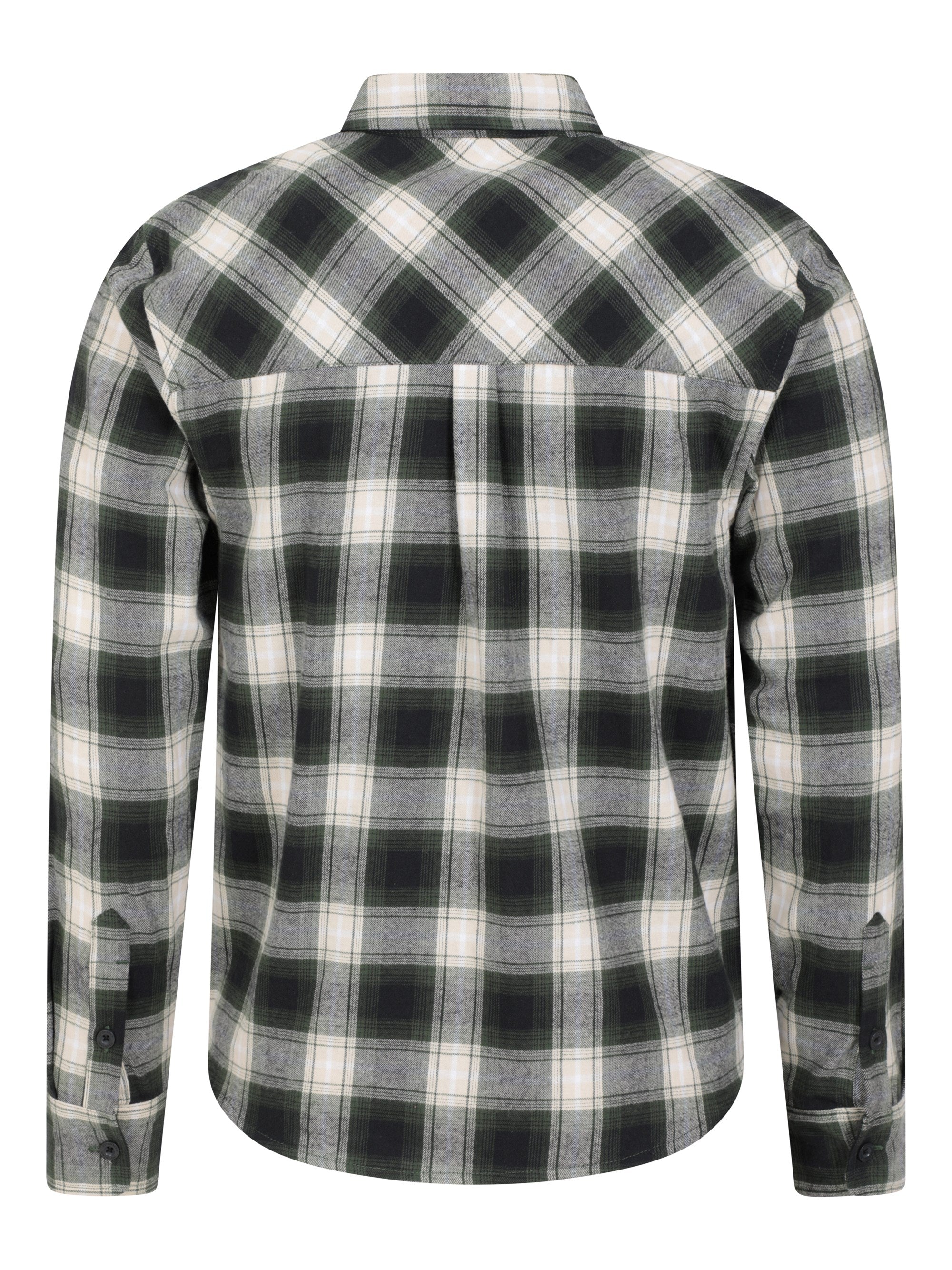 Mountain Warehouse Trace Mens Flannel Long Sleeve Shirt