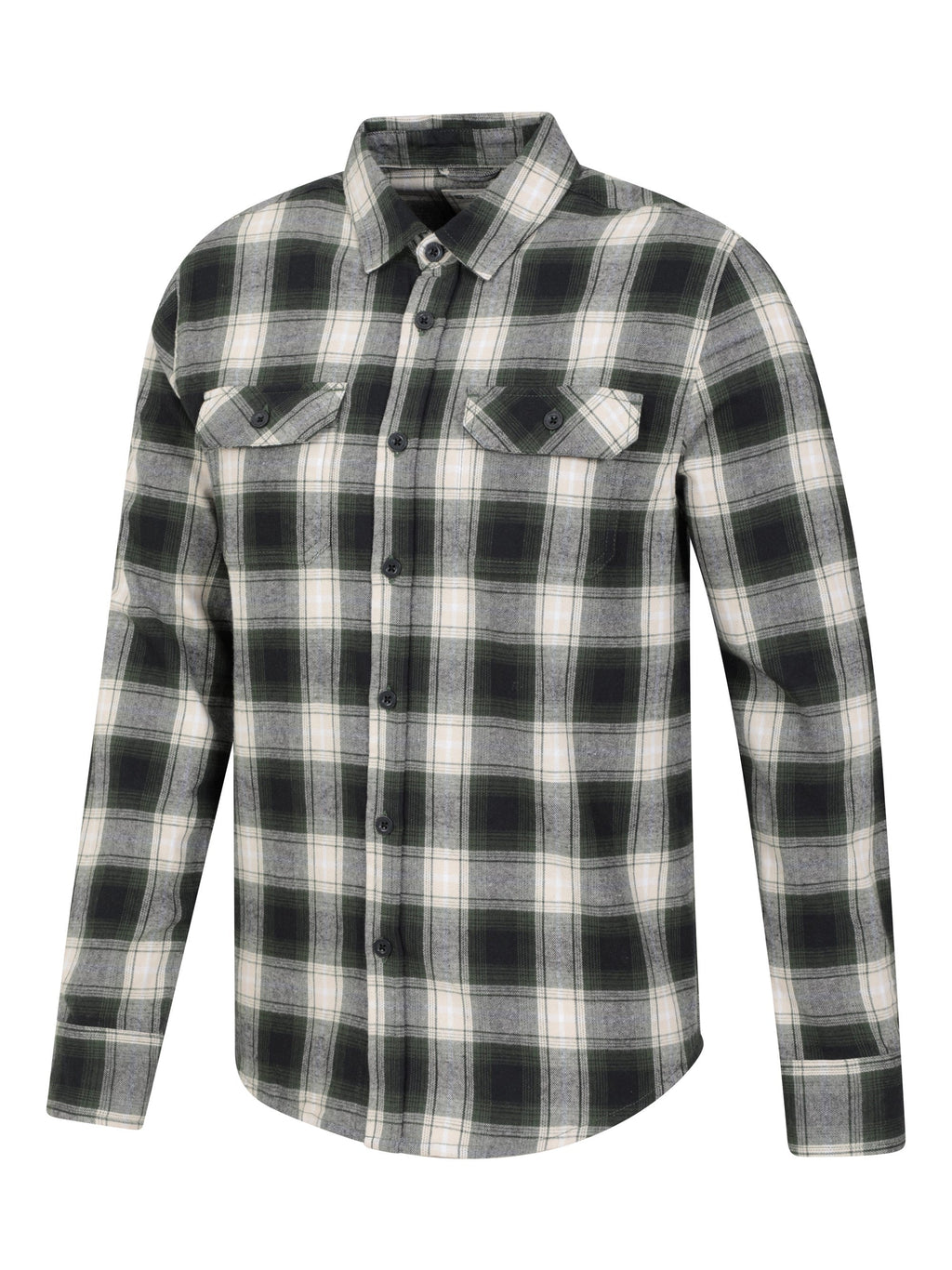 Mountain Warehouse Trace Mens Flannel Long Sleeve Shirt