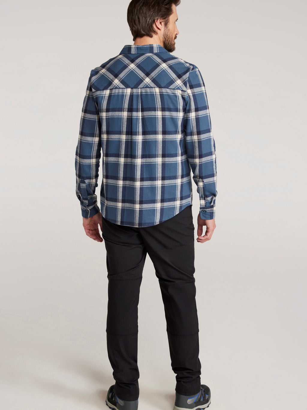 Mountain Warehouse Trace Mens Flannel Long Sleeve Shirt