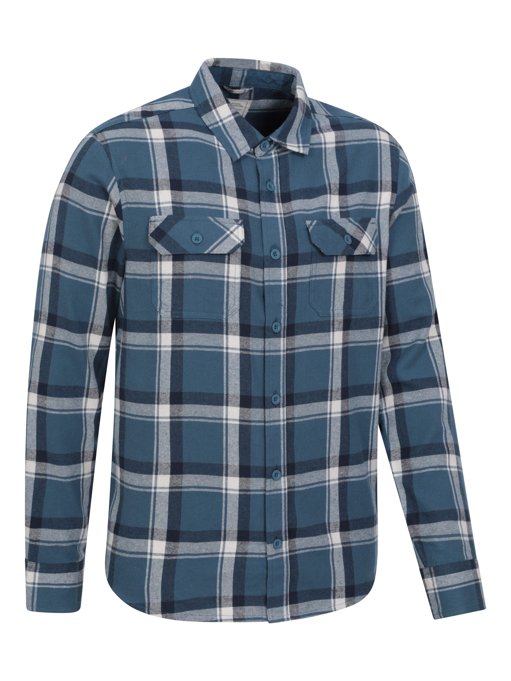 Mountain Warehouse Trace Mens Flannel Long Sleeve Shirt