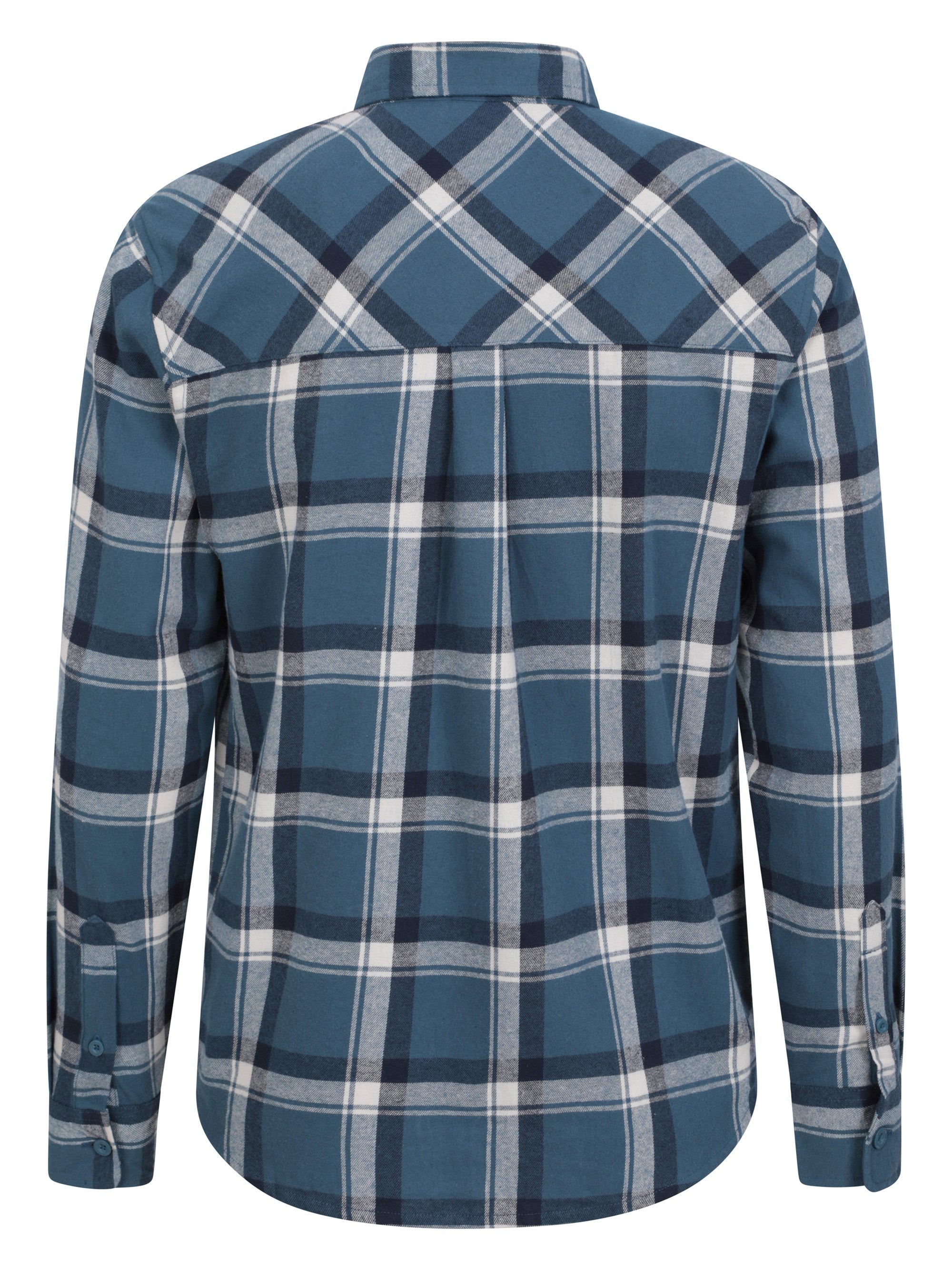 Mountain Warehouse Trace Mens Flannel Long Sleeve Shirt