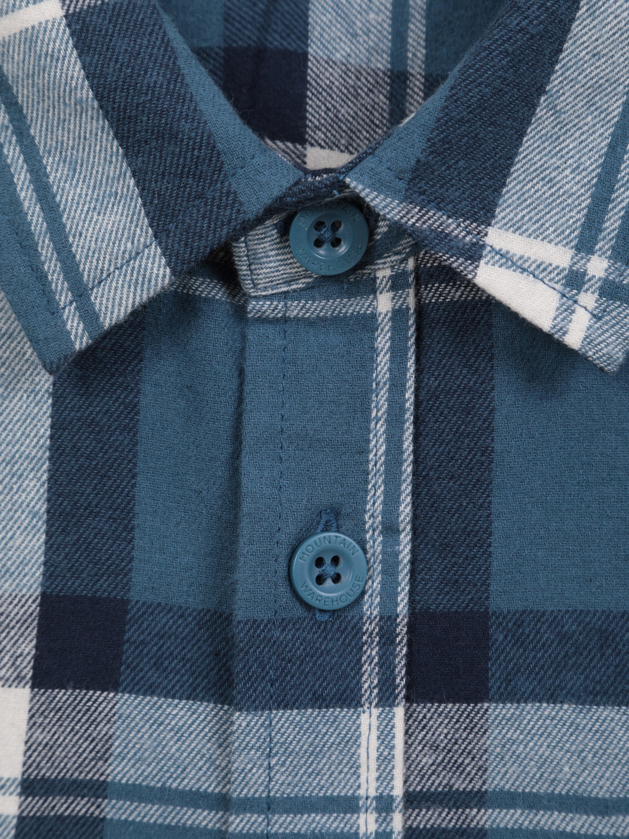 Mountain Warehouse Trace Mens Flannel Long Sleeve Shirt