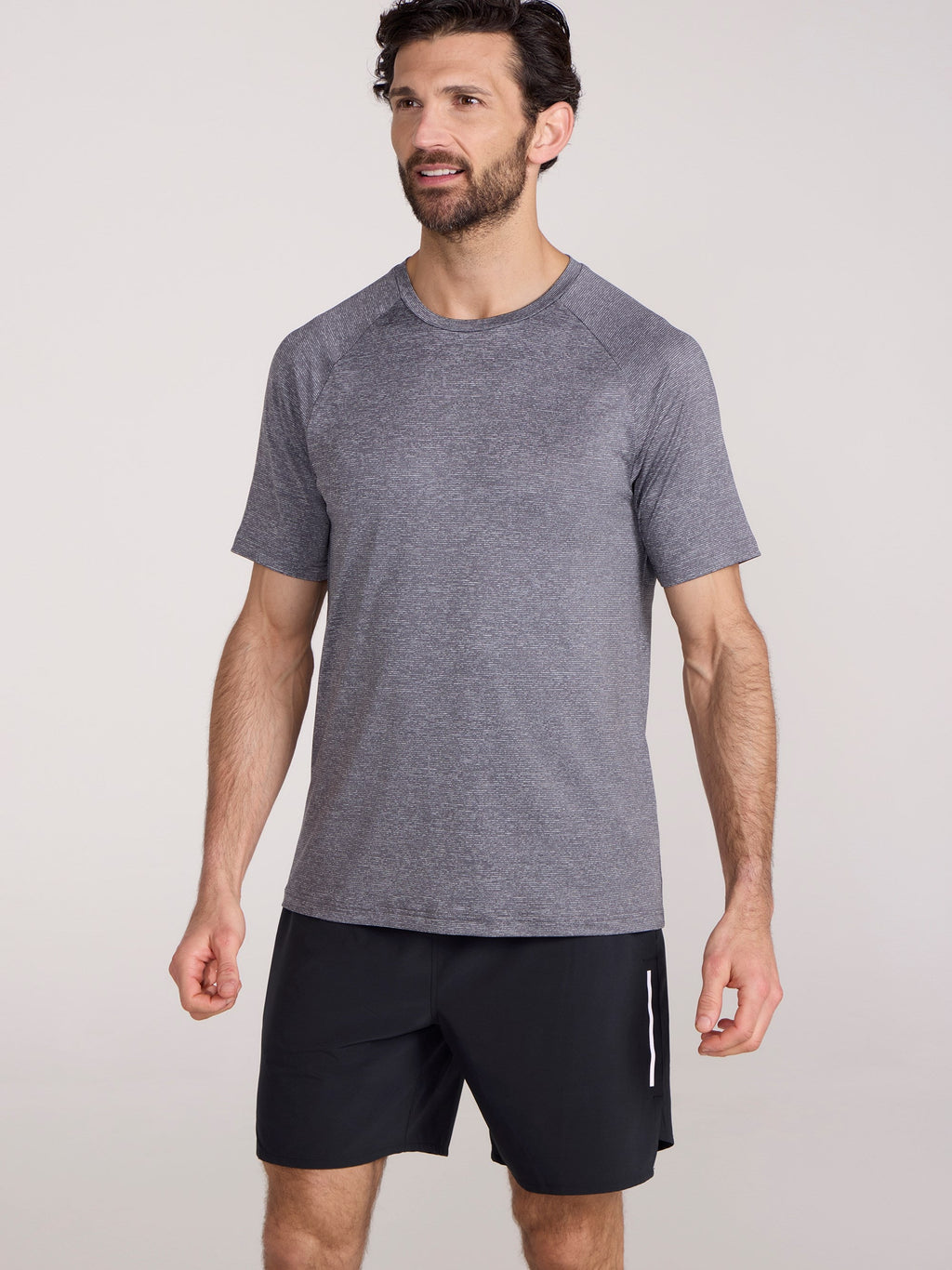 Mountain Warehouse Agra IsoCool Mens Striped Tee