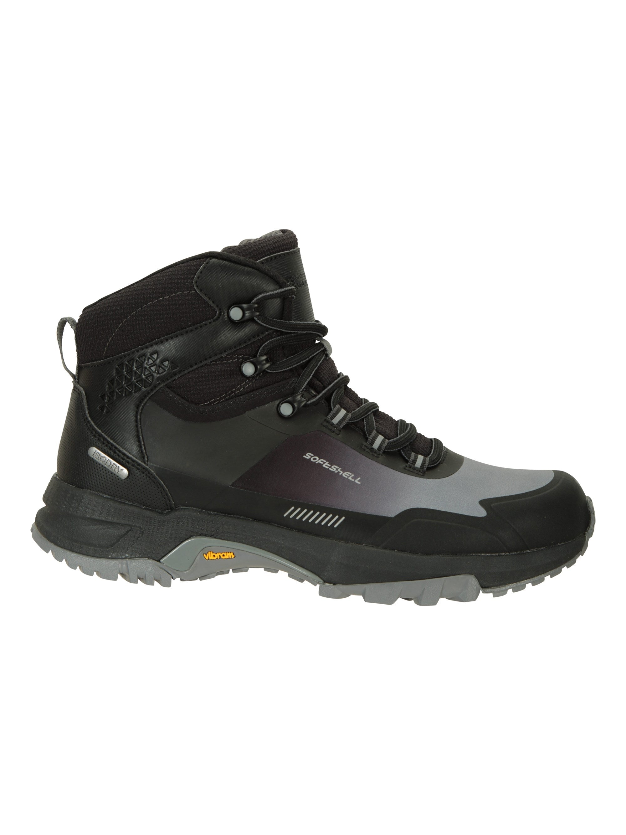 Mountain Warehouse Extreme Spectrum Mens Waterproof Softshell Vibram Hiking Boots
