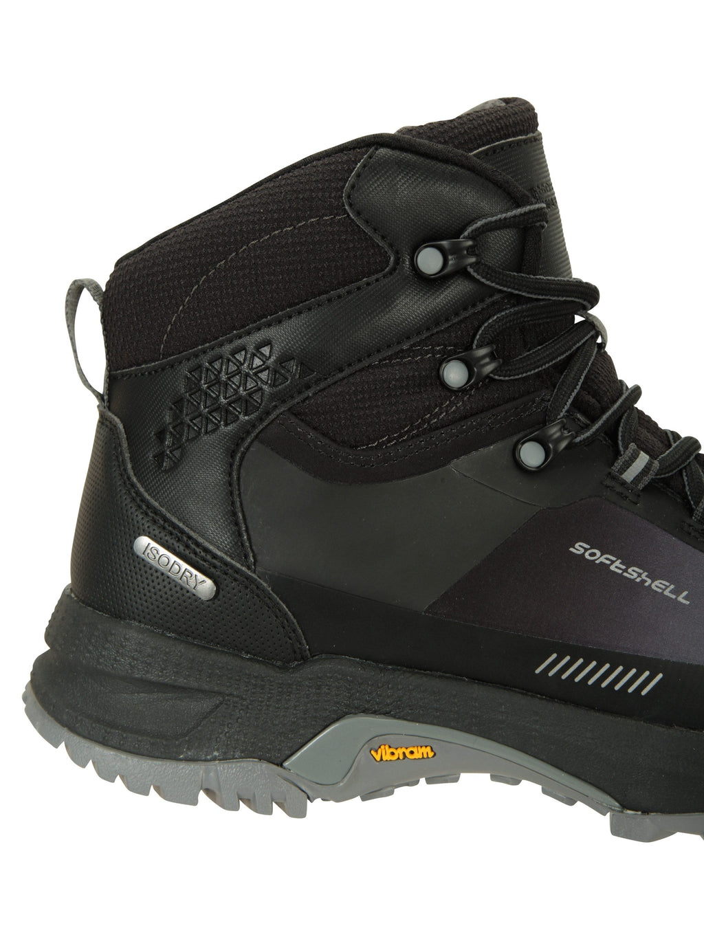Mountain Warehouse Extreme Spectrum Mens Waterproof Softshell Vibram Hiking Boots
