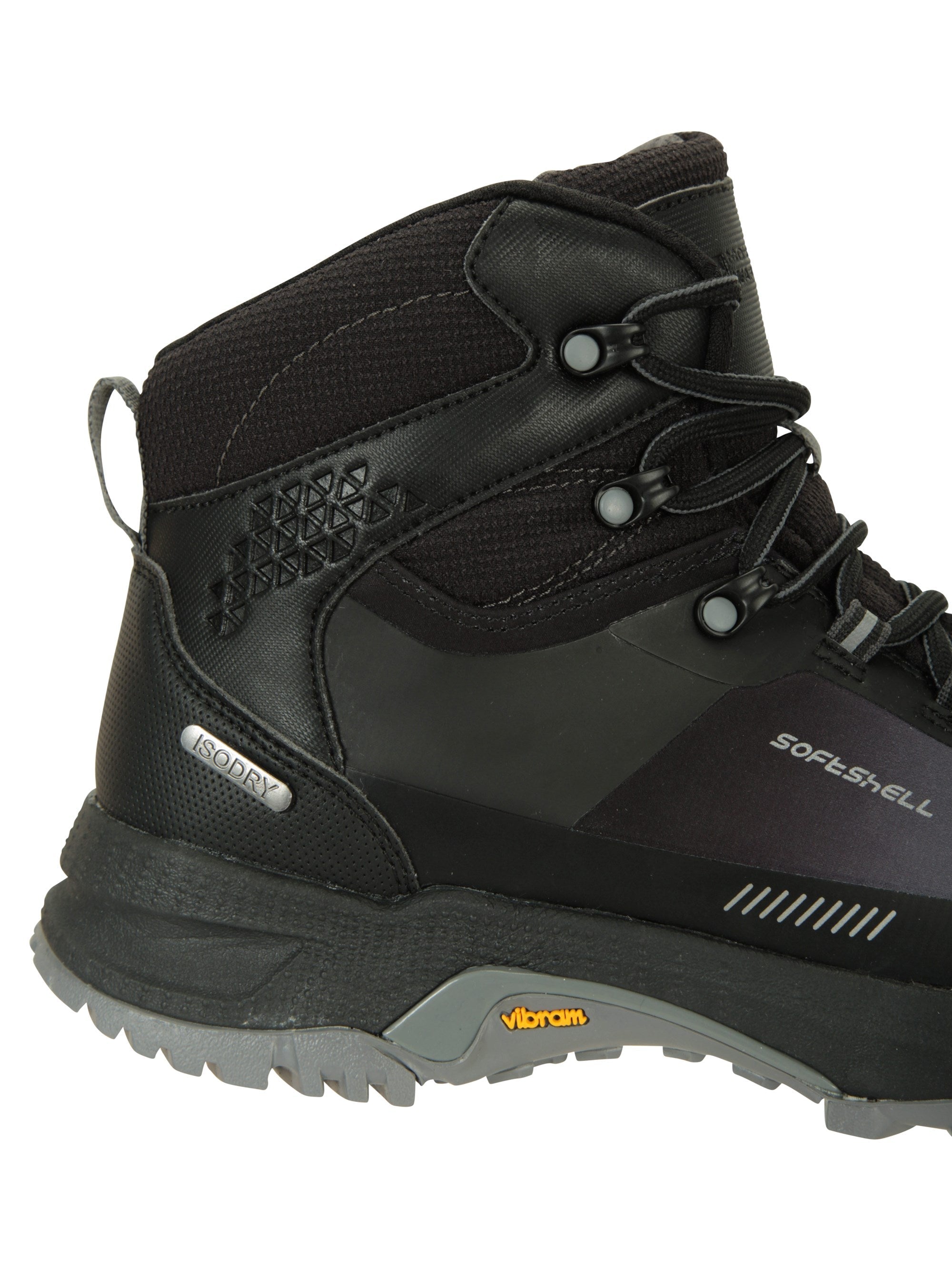 Mountain Warehouse Extreme Spectrum Mens Waterproof Softshell Vibram Hiking Boots