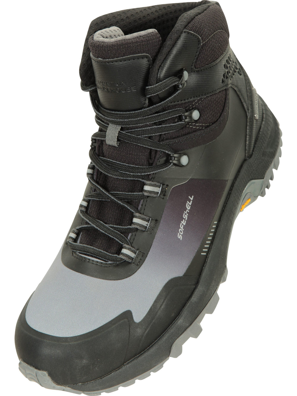Mountain Warehouse Extreme Spectrum Mens Waterproof Softshell Vibram Hiking Boots