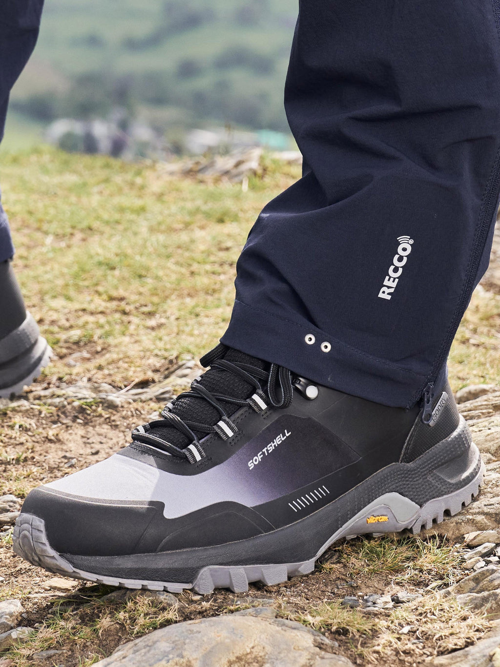 Mountain Warehouse Extreme Spectrum Mens Waterproof Softshell Vibram Hiking Boots