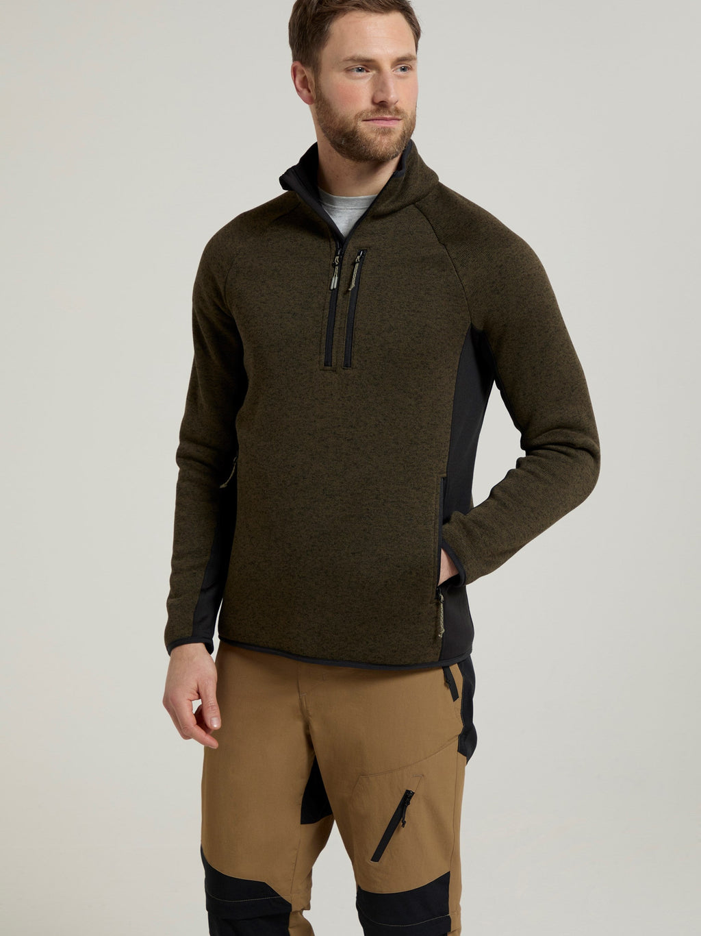 Mountain Warehouse Treston Mens Half-Zip Fleece