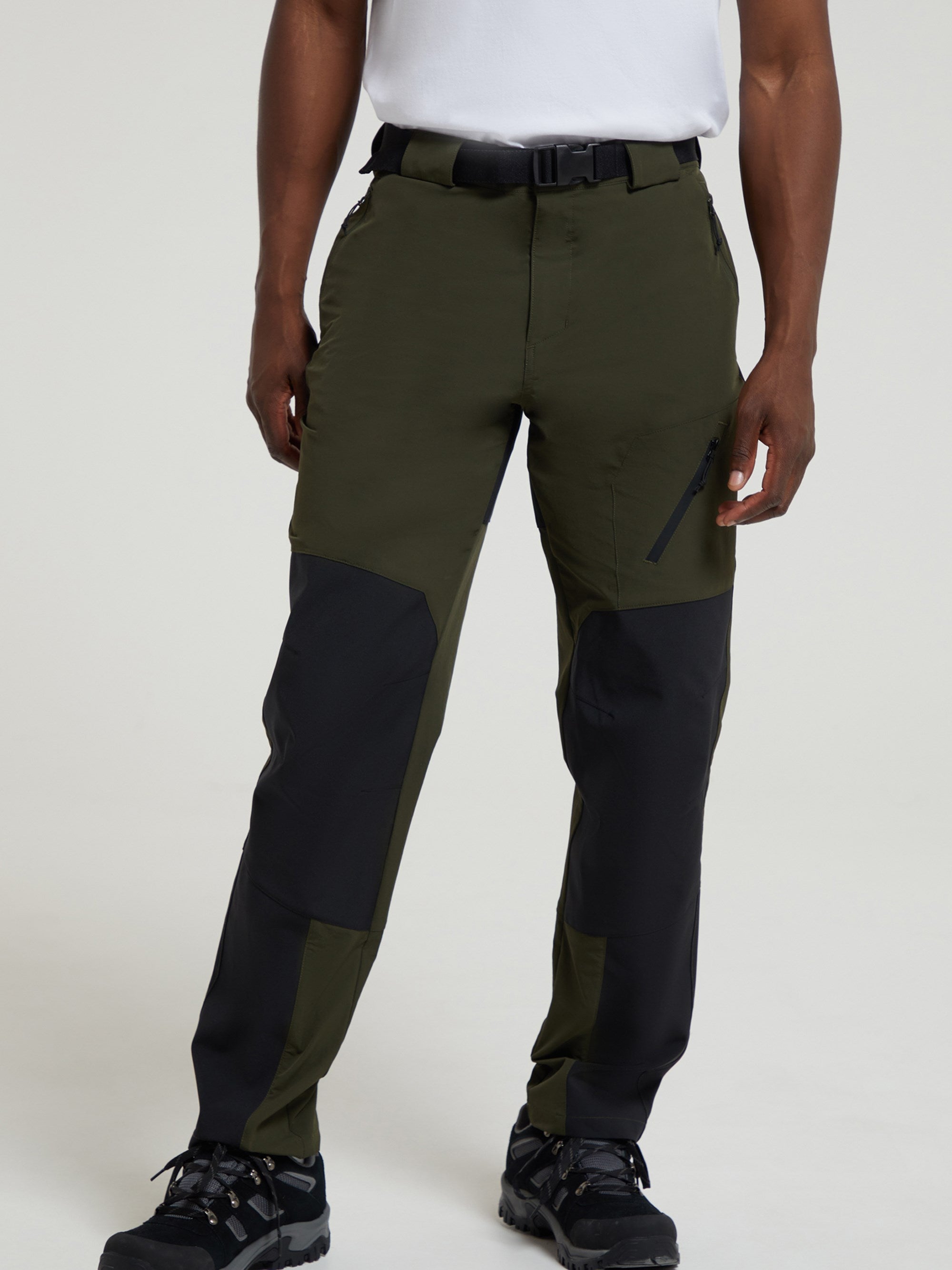 Mountain Warehouse Forest Mens Water-Resistant Trekking Pants