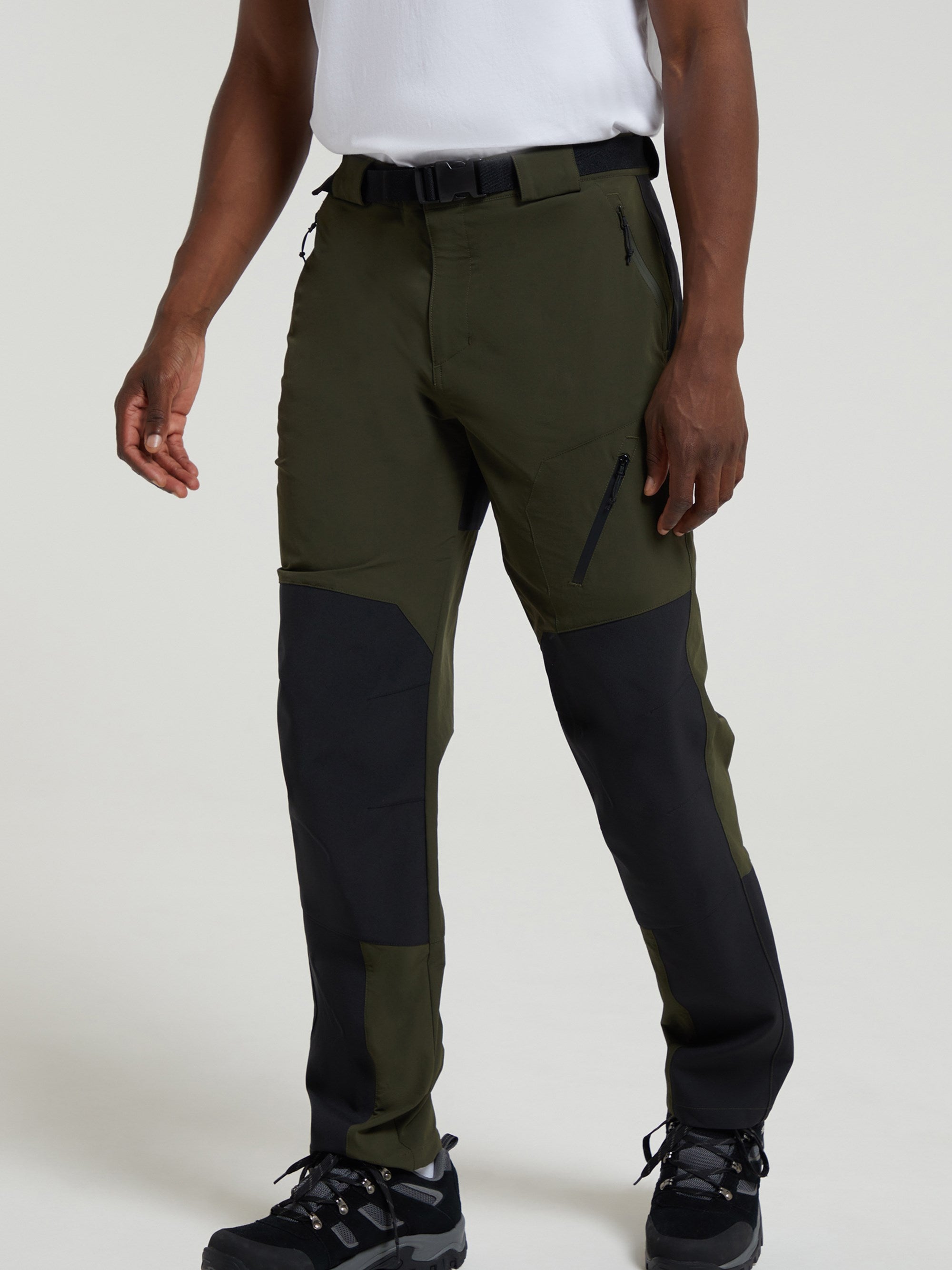 Mountain Warehouse Forest Mens Water-Resistant Trekking Pants