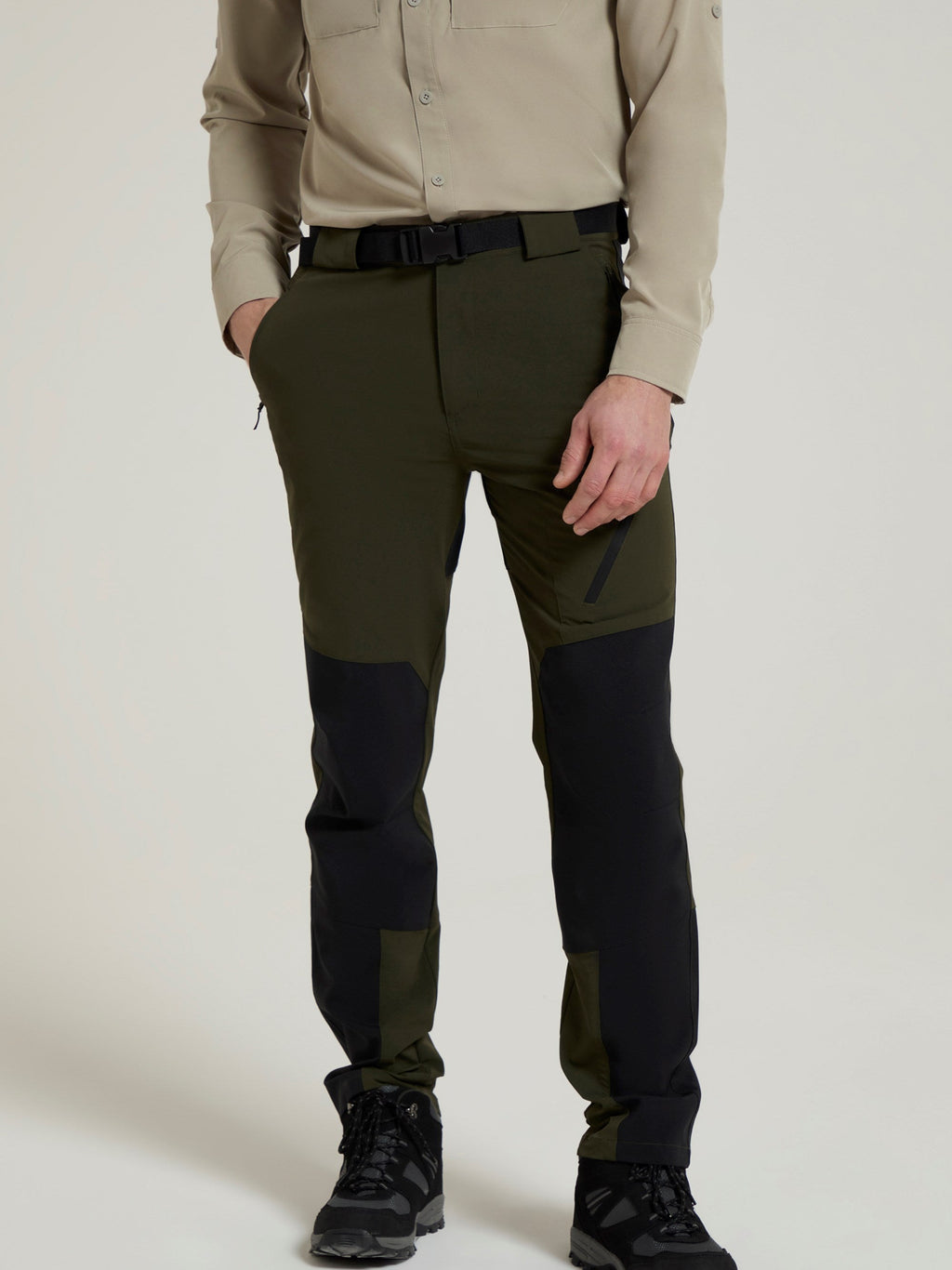 Mountain Warehouse Forest Mens Water-Resistant Trekking Pants