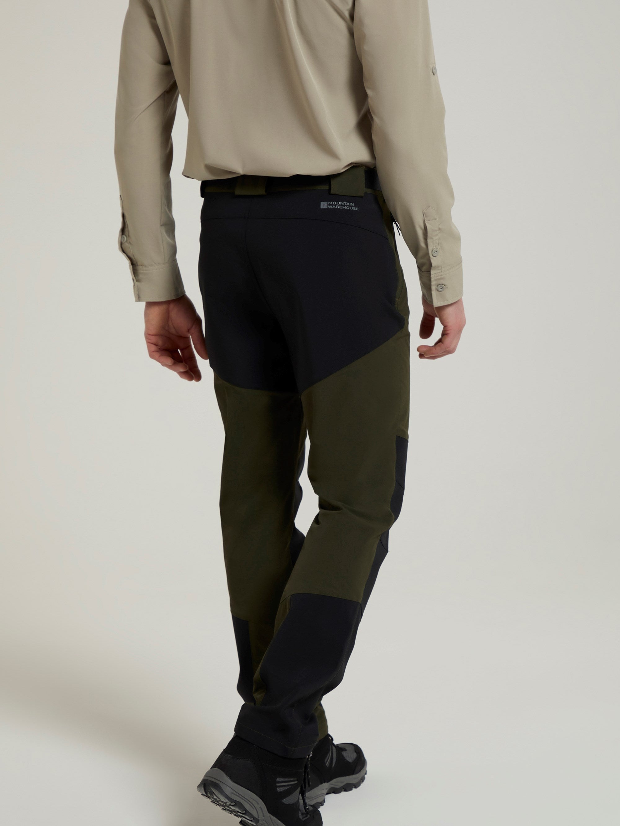 Mountain Warehouse Forest Mens Water-Resistant Trekking Pants
