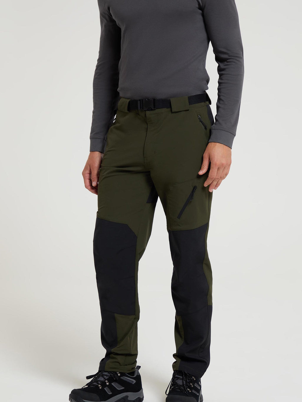 Mountain Warehouse Forest Mens Water-Resistant Trekking Pants