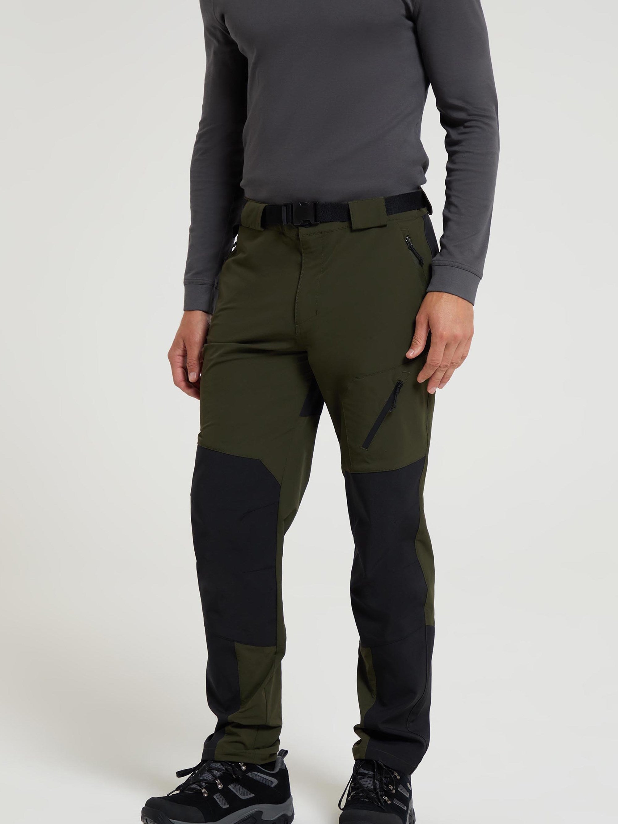 Mountain Warehouse Forest Mens Water-Resistant Trekking Pants