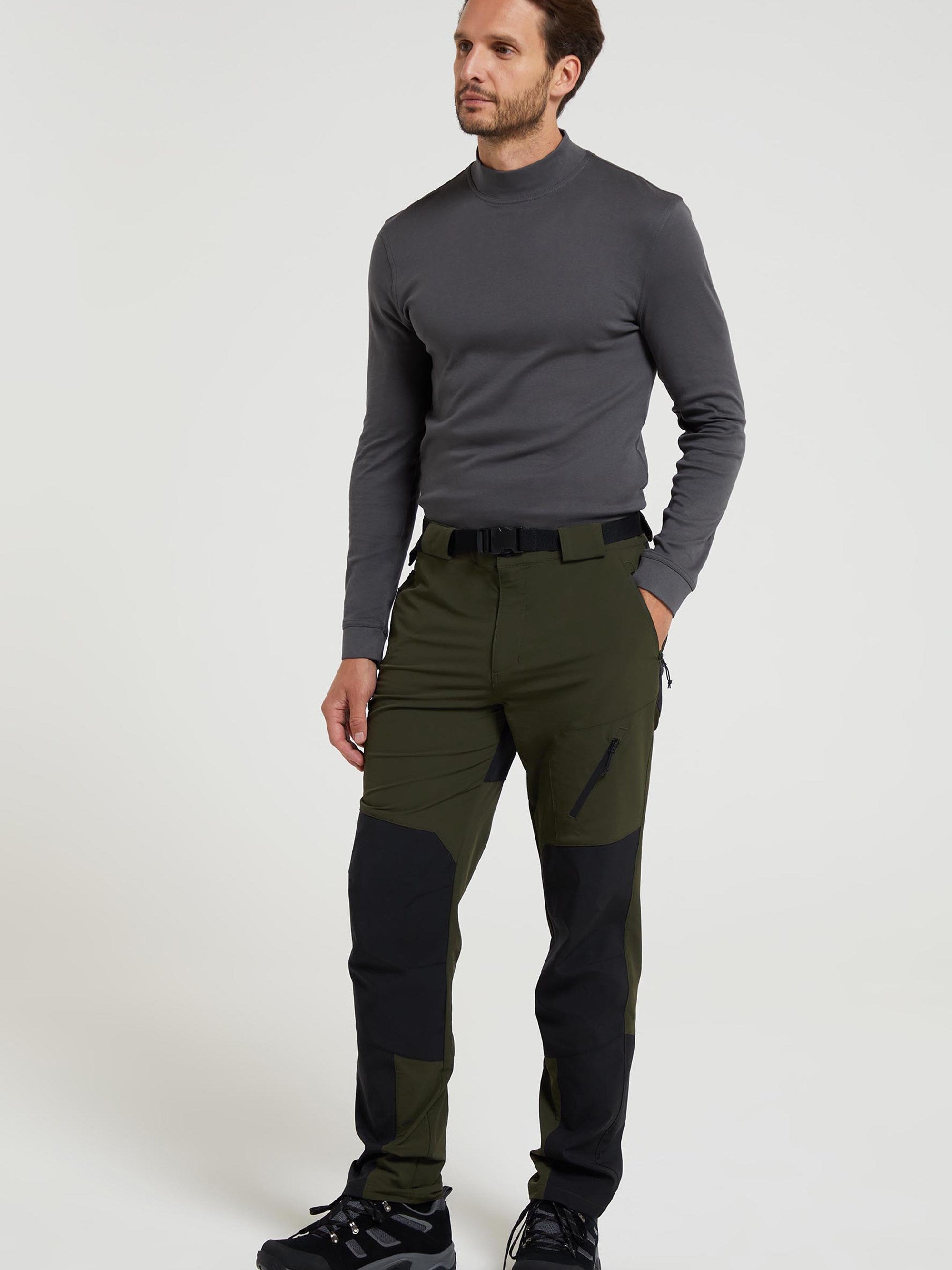 Mountain Warehouse Forest Mens Water-Resistant Trekking Pants
