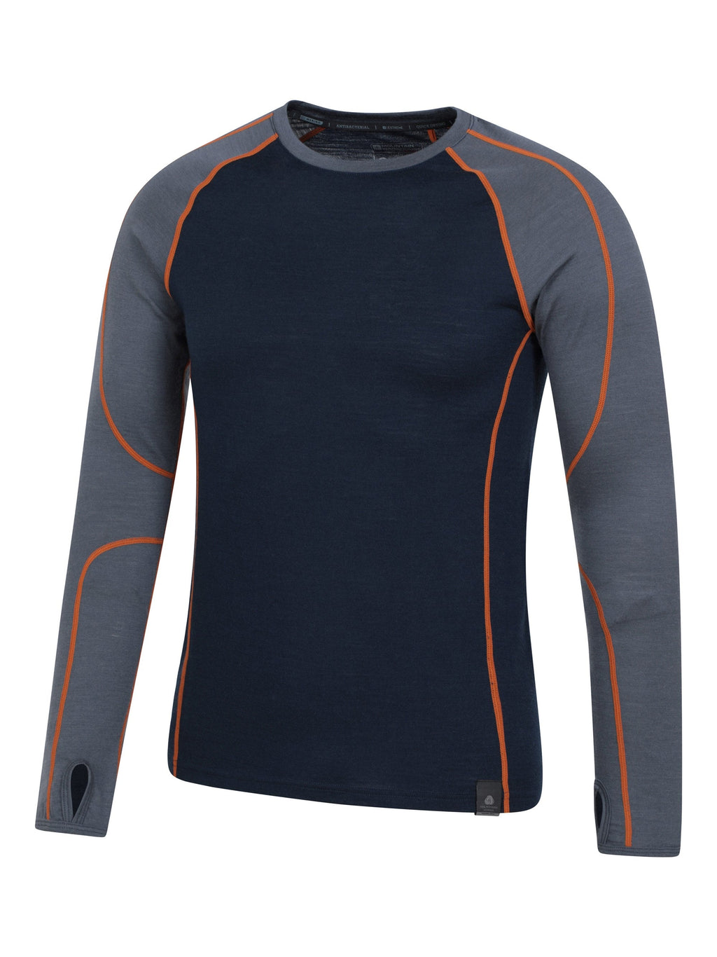 Mountain Warehouse Asgard Mens Merino Round Neck Top