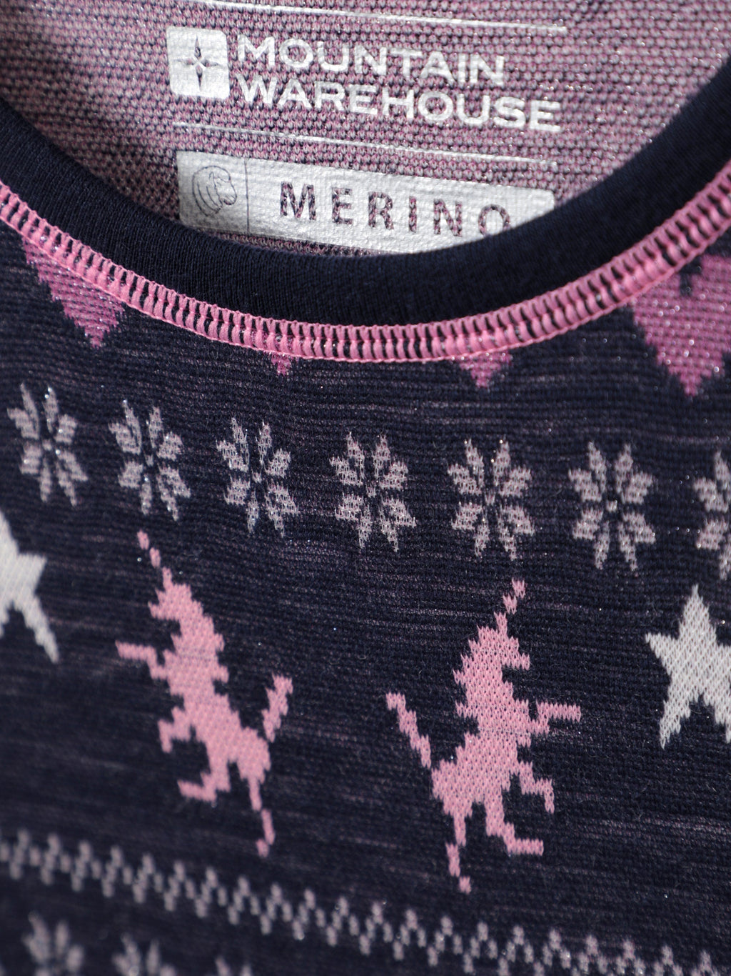 Mountain Warehouse Jacquard Kids Merino Base Layer Set