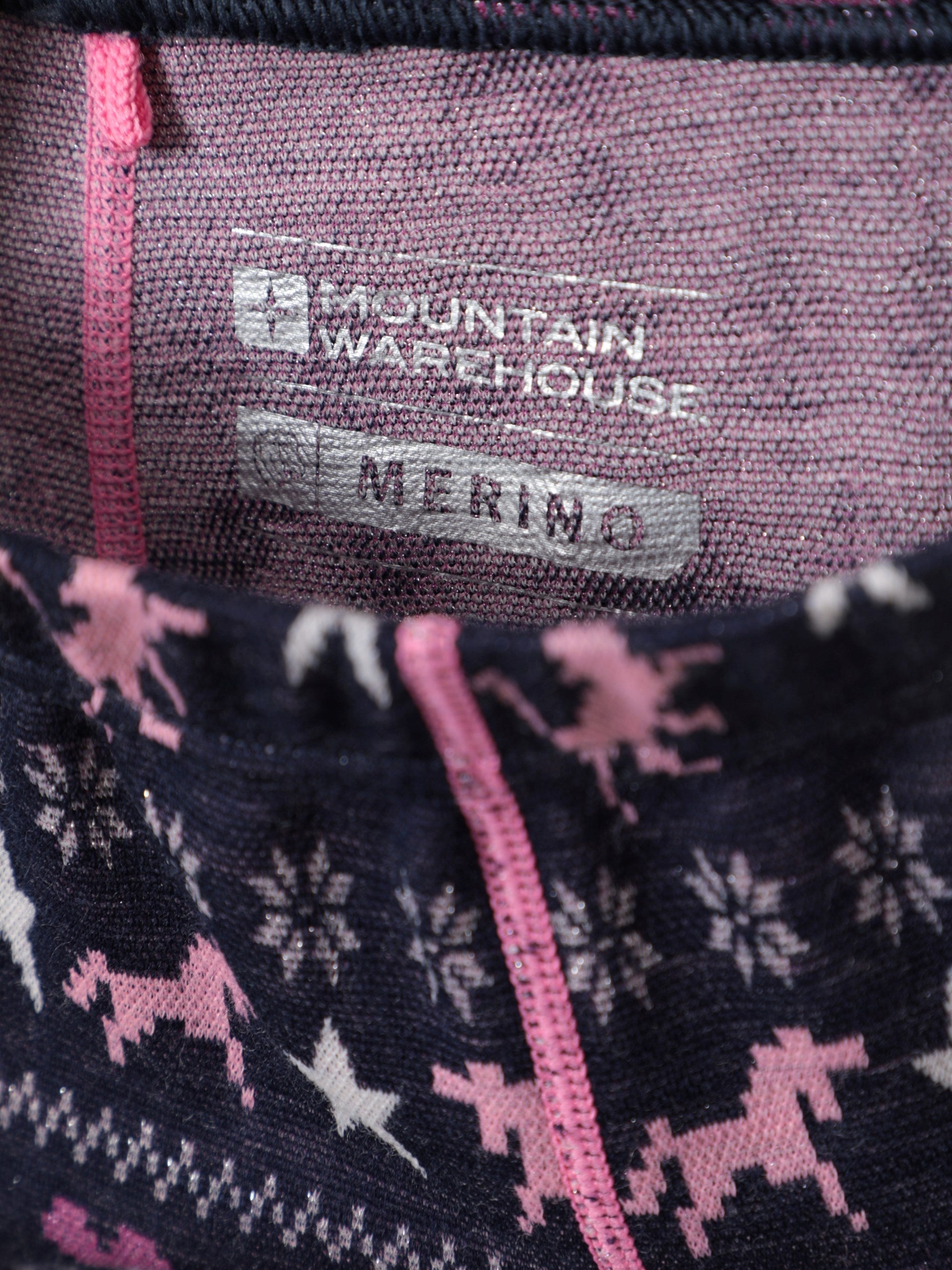 Mountain Warehouse Jacquard Kids Merino Base Layer Set