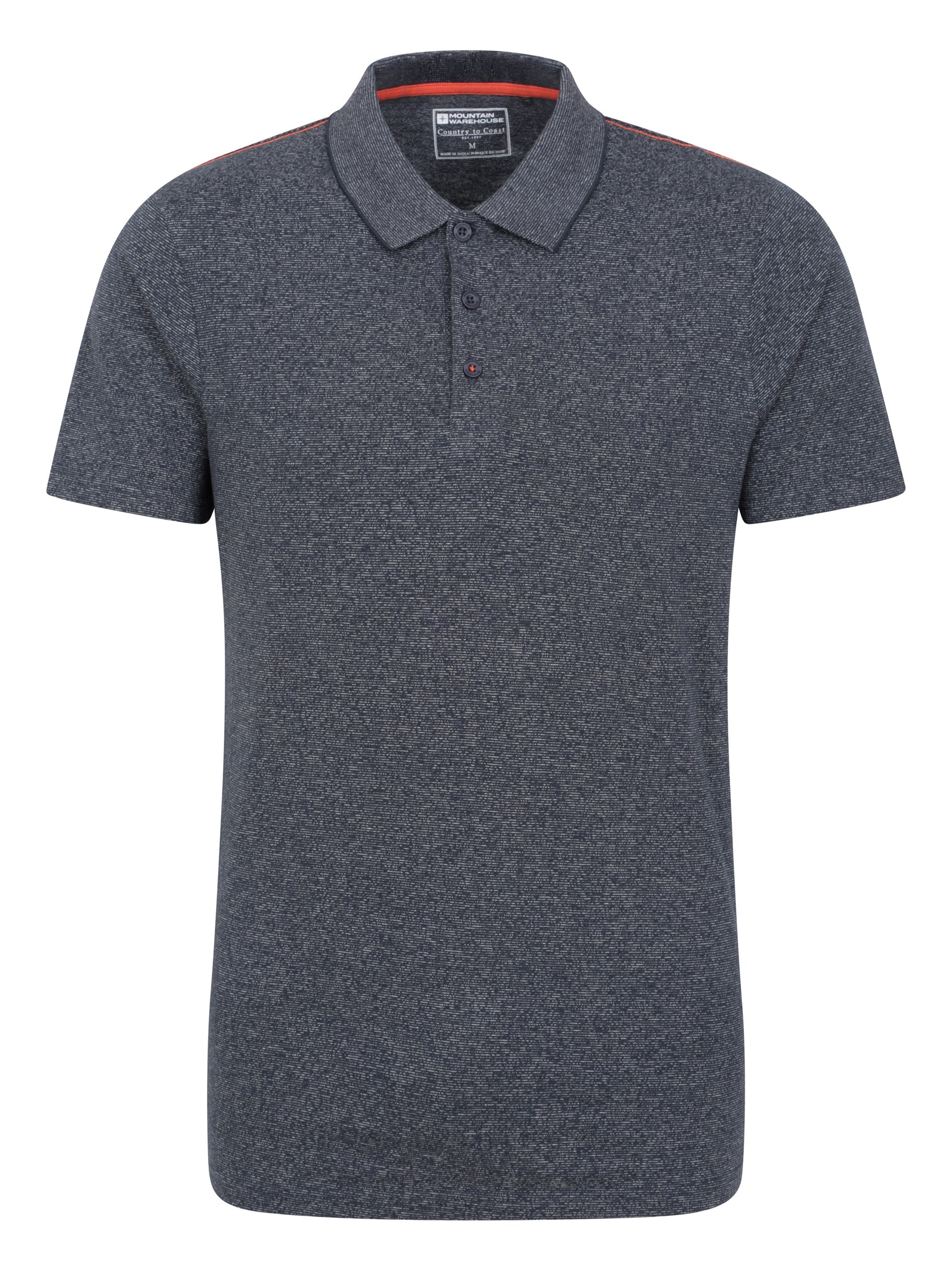 Mountain Warehouse Cordyline Textured Mens Polo