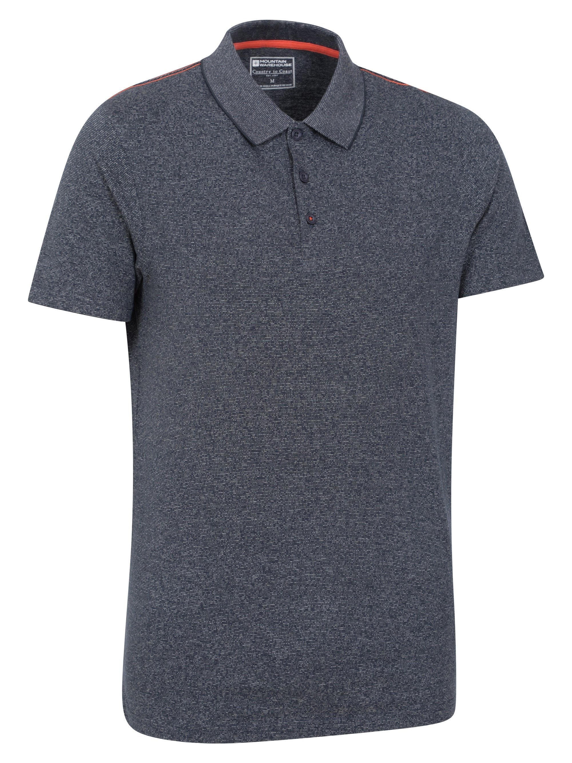 Mountain Warehouse Cordyline Textured Mens Polo