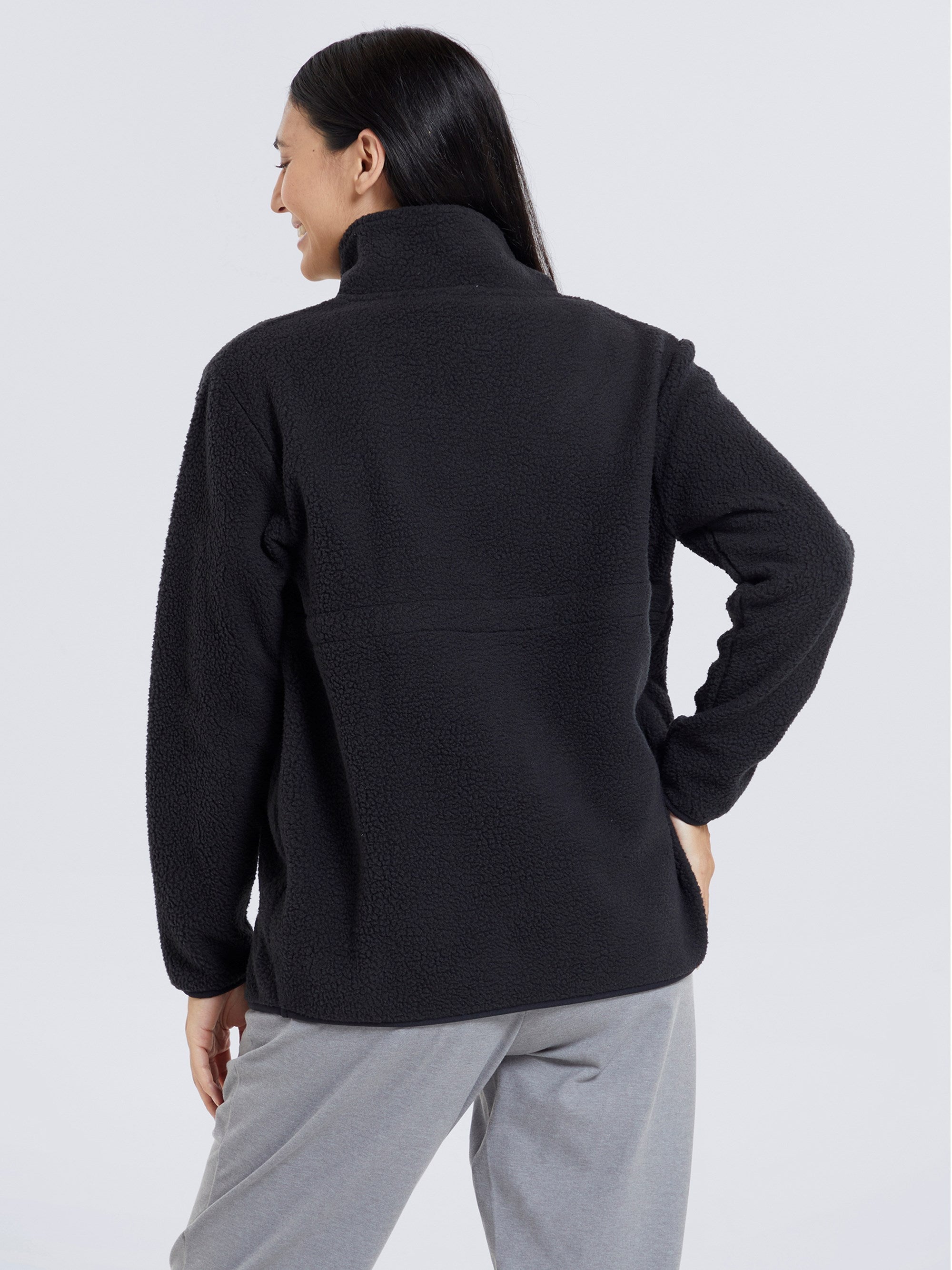 Mountain Warehouse Cozy Sherpa Half-Zip Fleece