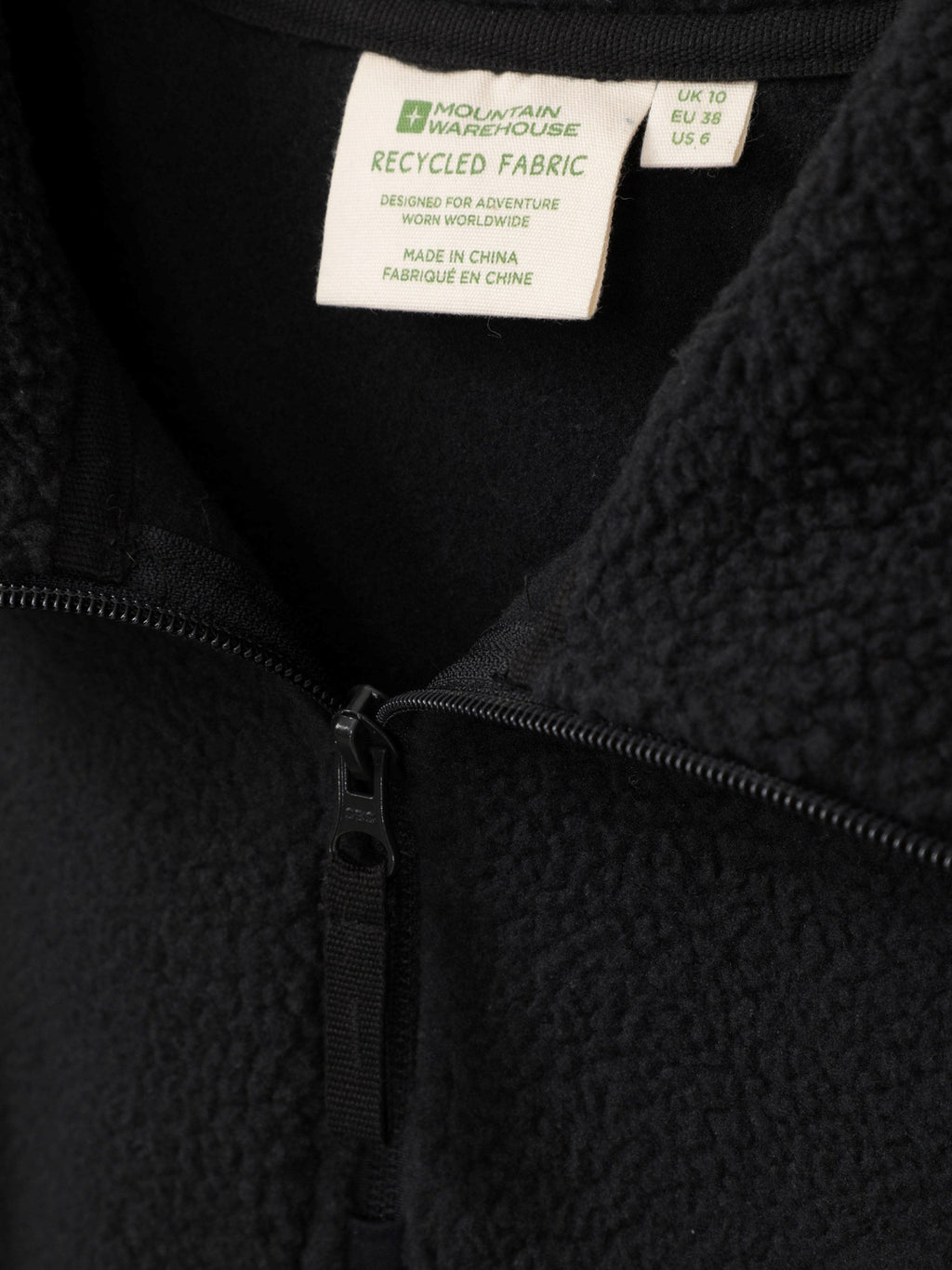 Mountain Warehouse Cozy Sherpa Half-Zip Fleece