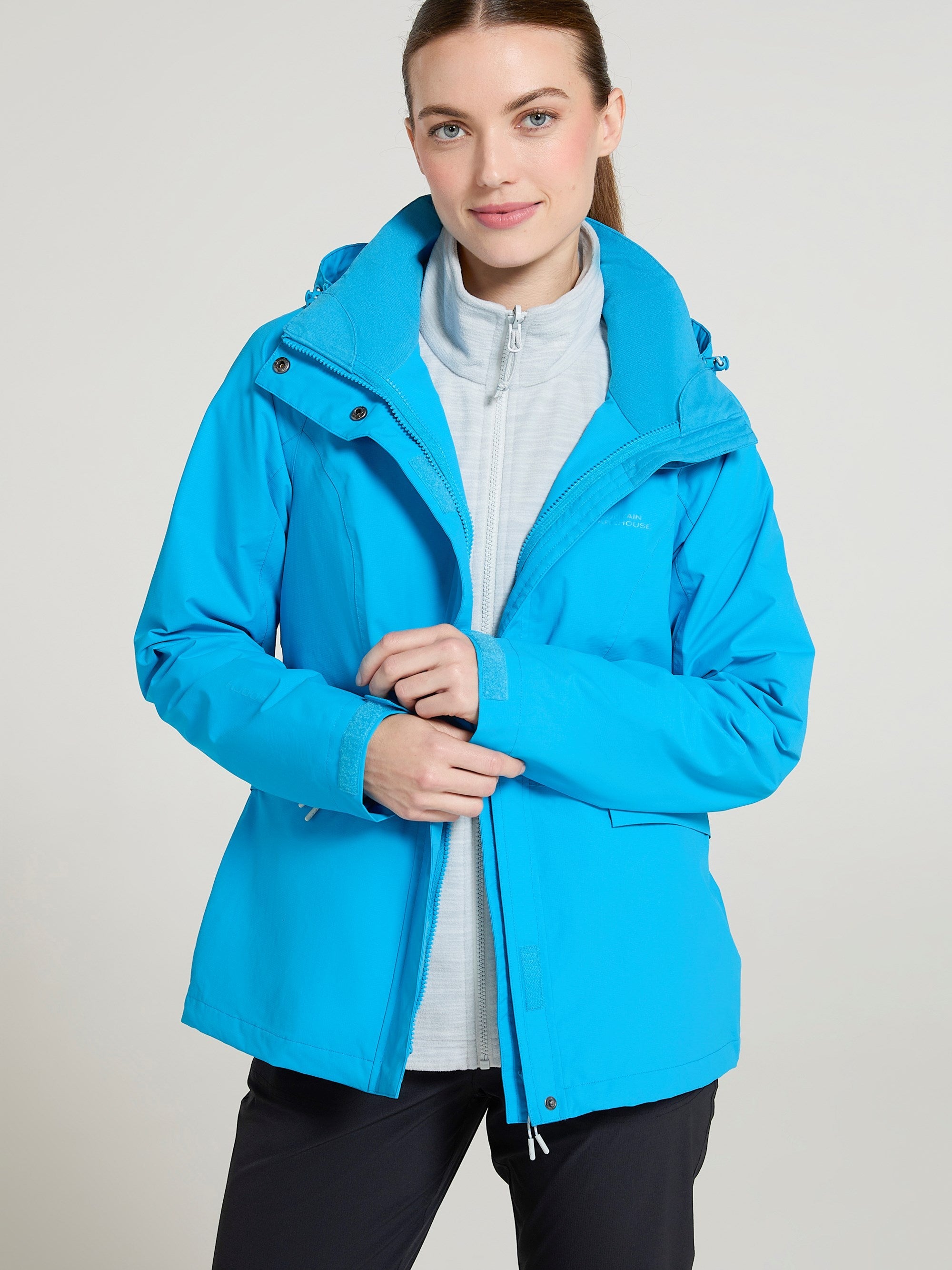 Mountain Warehouse Thunderstorm II Womens 3 in 1 Waterproof Jacket