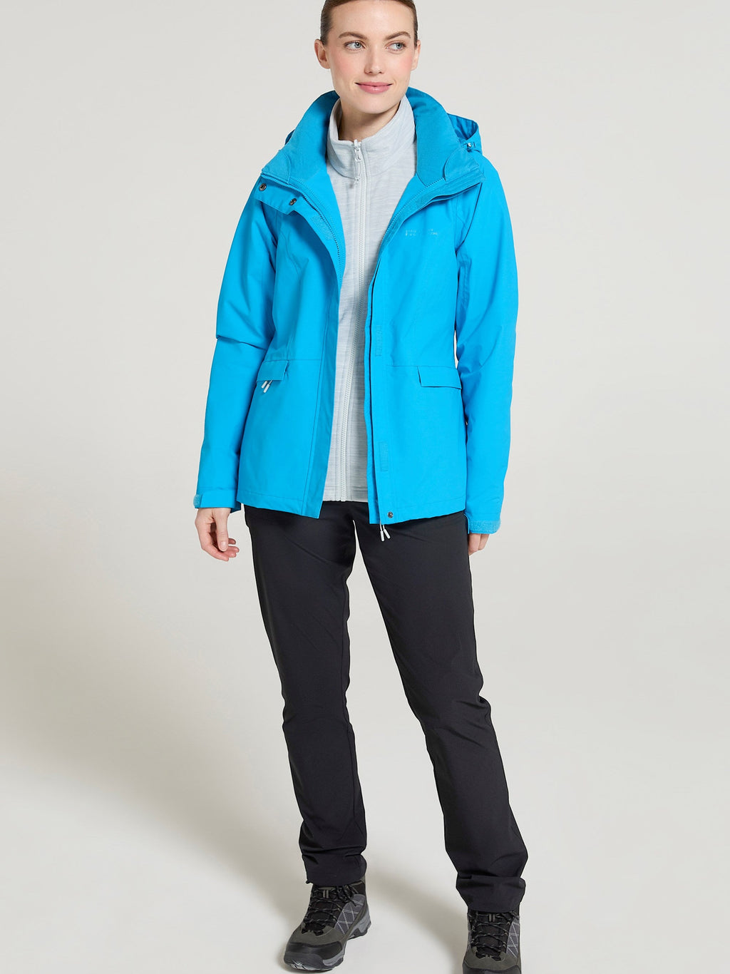 Mountain Warehouse Thunderstorm II Womens 3 in 1 Waterproof Jacket