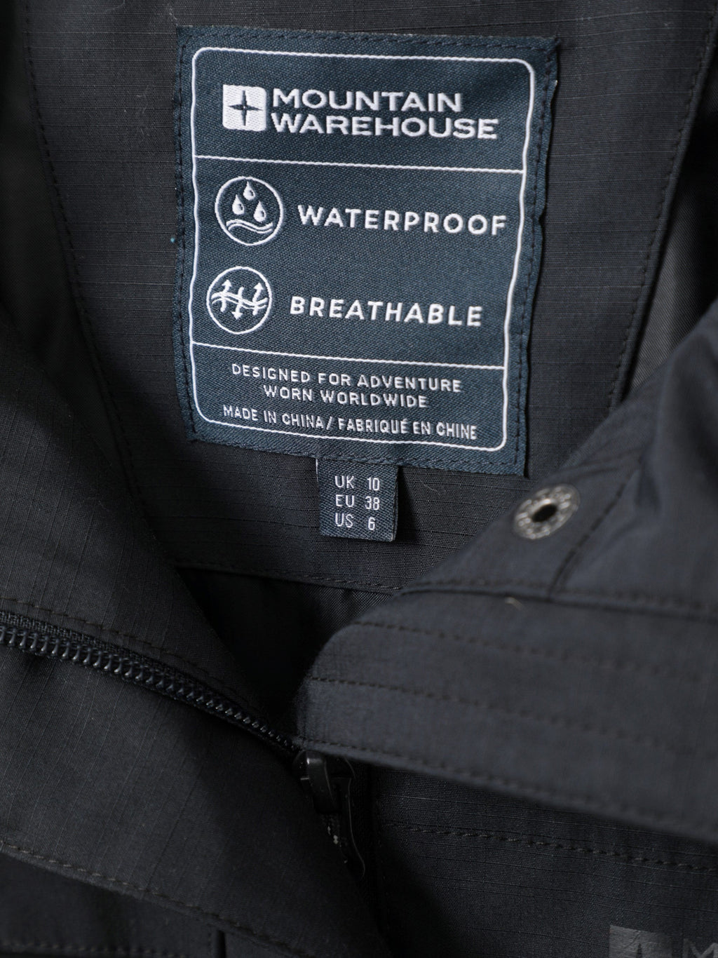 Mountain Warehouse Cloudburst Textured Womens Rain Jacket