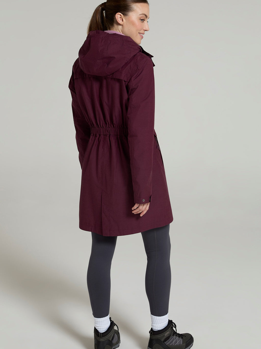 Mountain Warehouse Cloudburst Textured Womens Rain Jacket