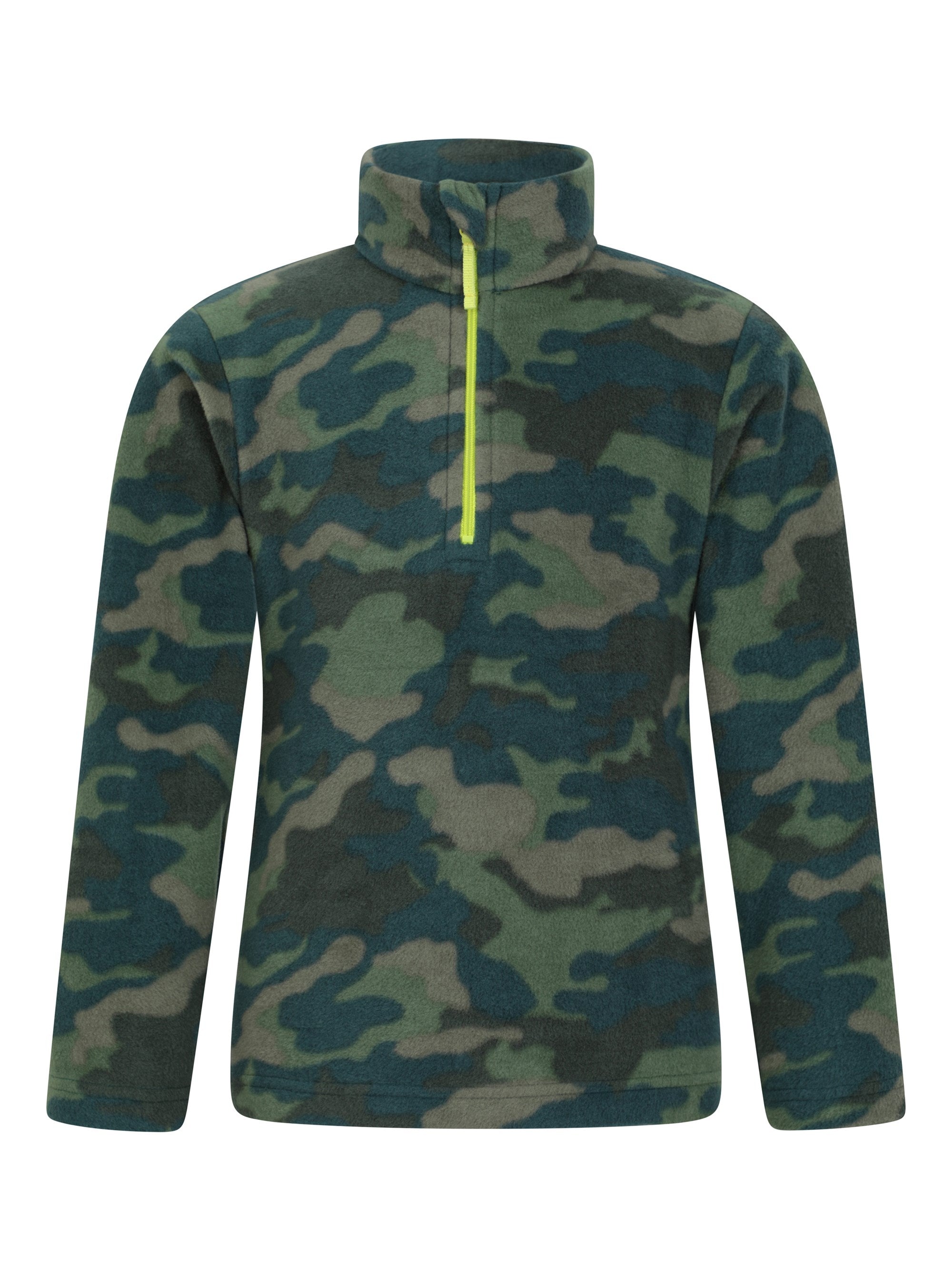 Mountain Warehouse Pursuit Printed Kids Half-Zip Fleece