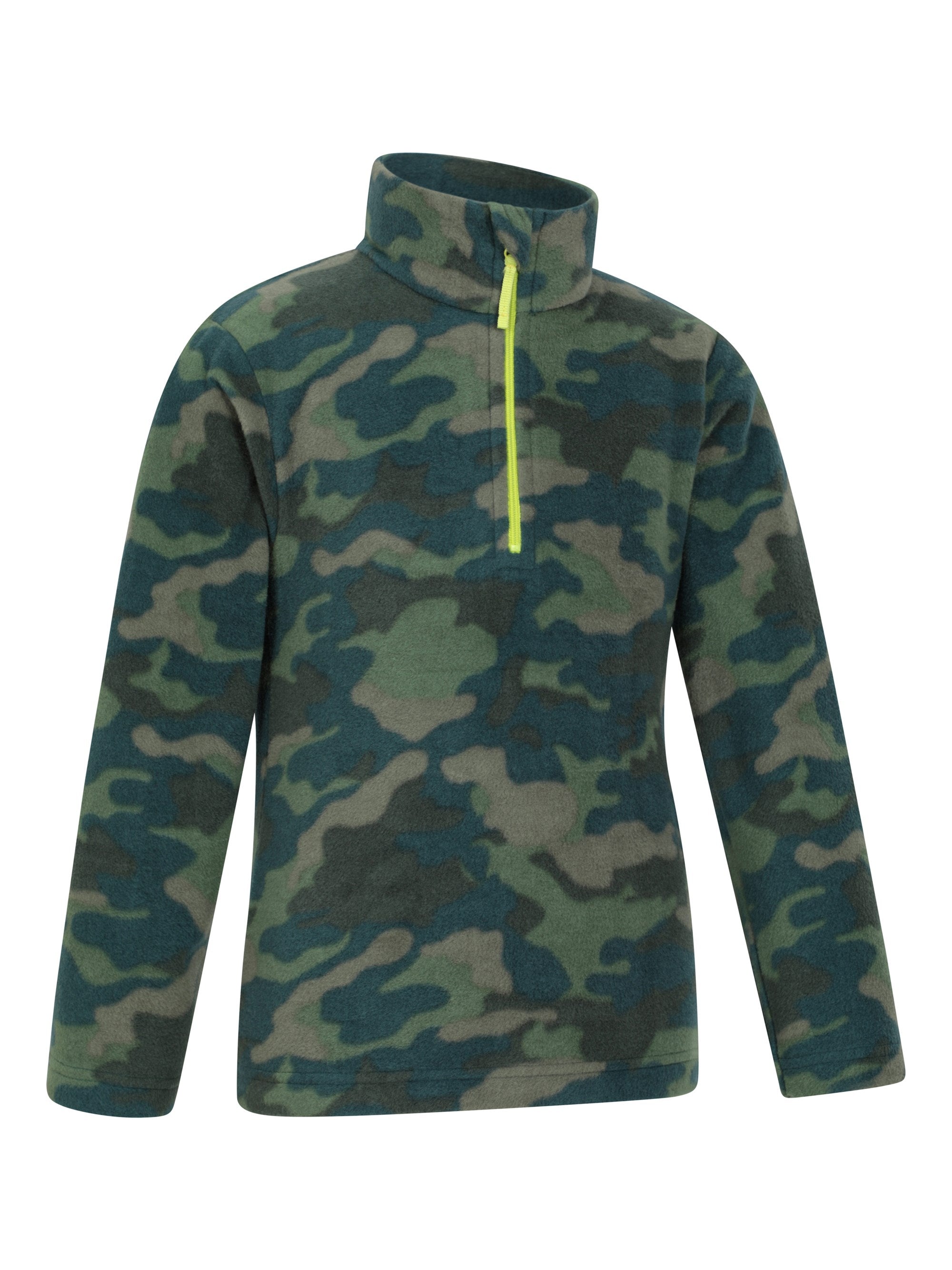 Mountain Warehouse Pursuit Printed Kids Half-Zip Fleece