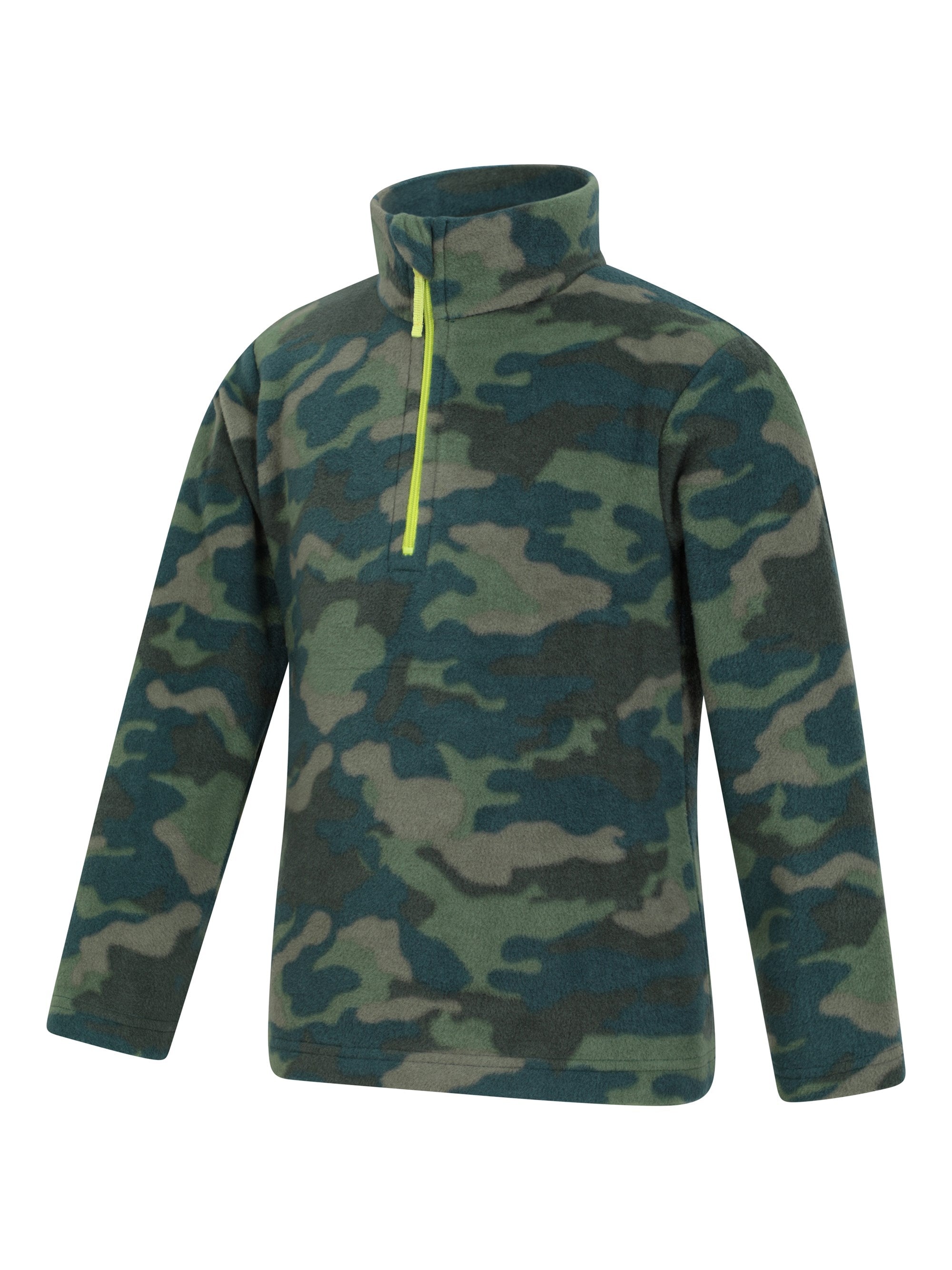Mountain Warehouse Pursuit Printed Kids Half-Zip Fleece