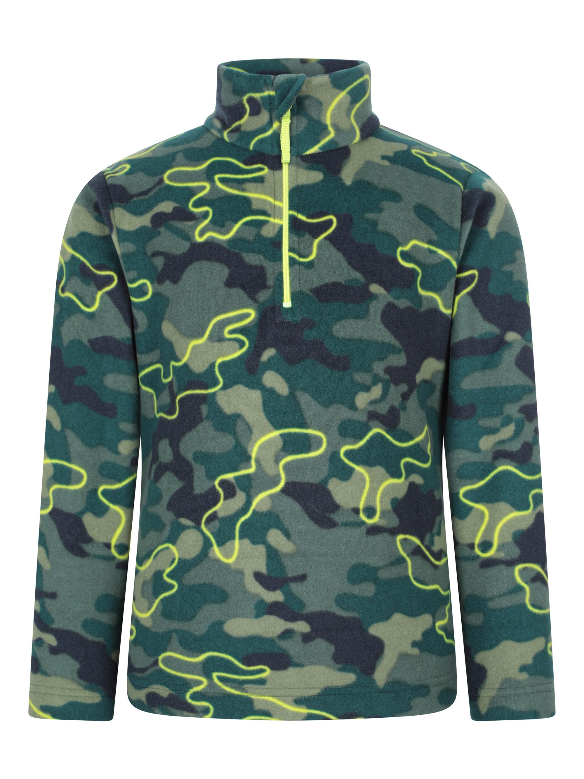Mountain Warehouse Pursuit Printed Kids Half-Zip Fleece