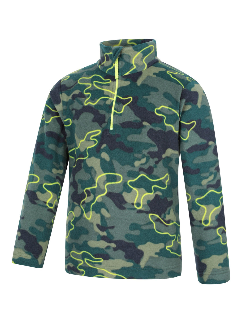 Mountain Warehouse Pursuit Printed Kids Half-Zip Fleece