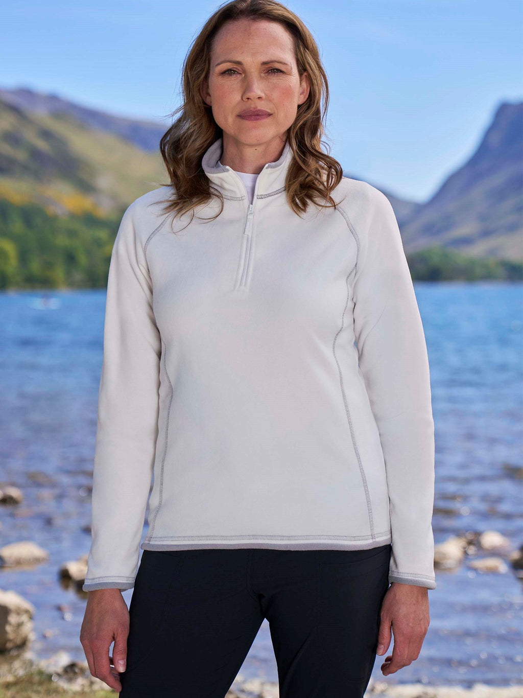 Mountain Warehouse Montana Womens Half-Zip Fleece