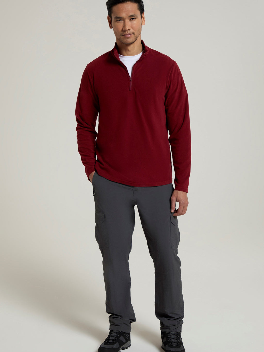 Mountain Warehouse Camber II Mens Half-Zip Fleece