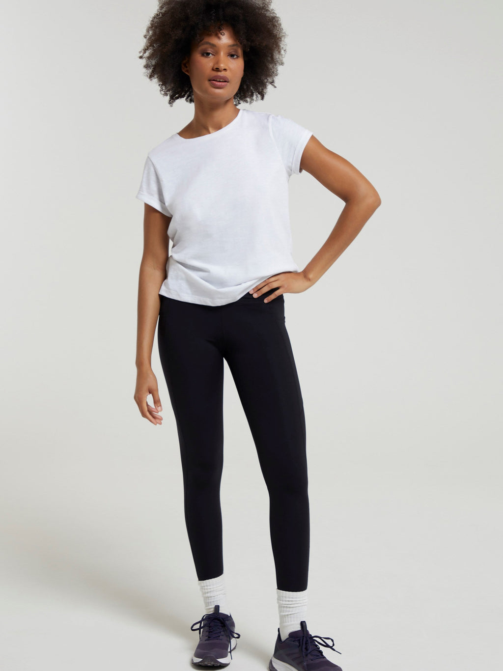 Mountain Warehouse Blackout High-Waisted Womens Full-Length Leggings