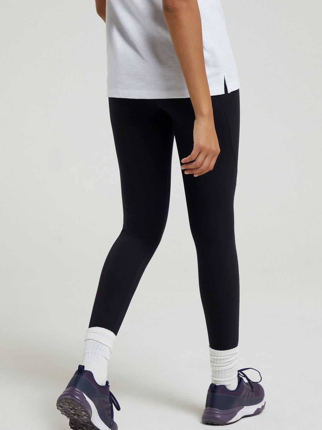 Mountain Warehouse Blackout High-Waisted Womens Full-Length Leggings