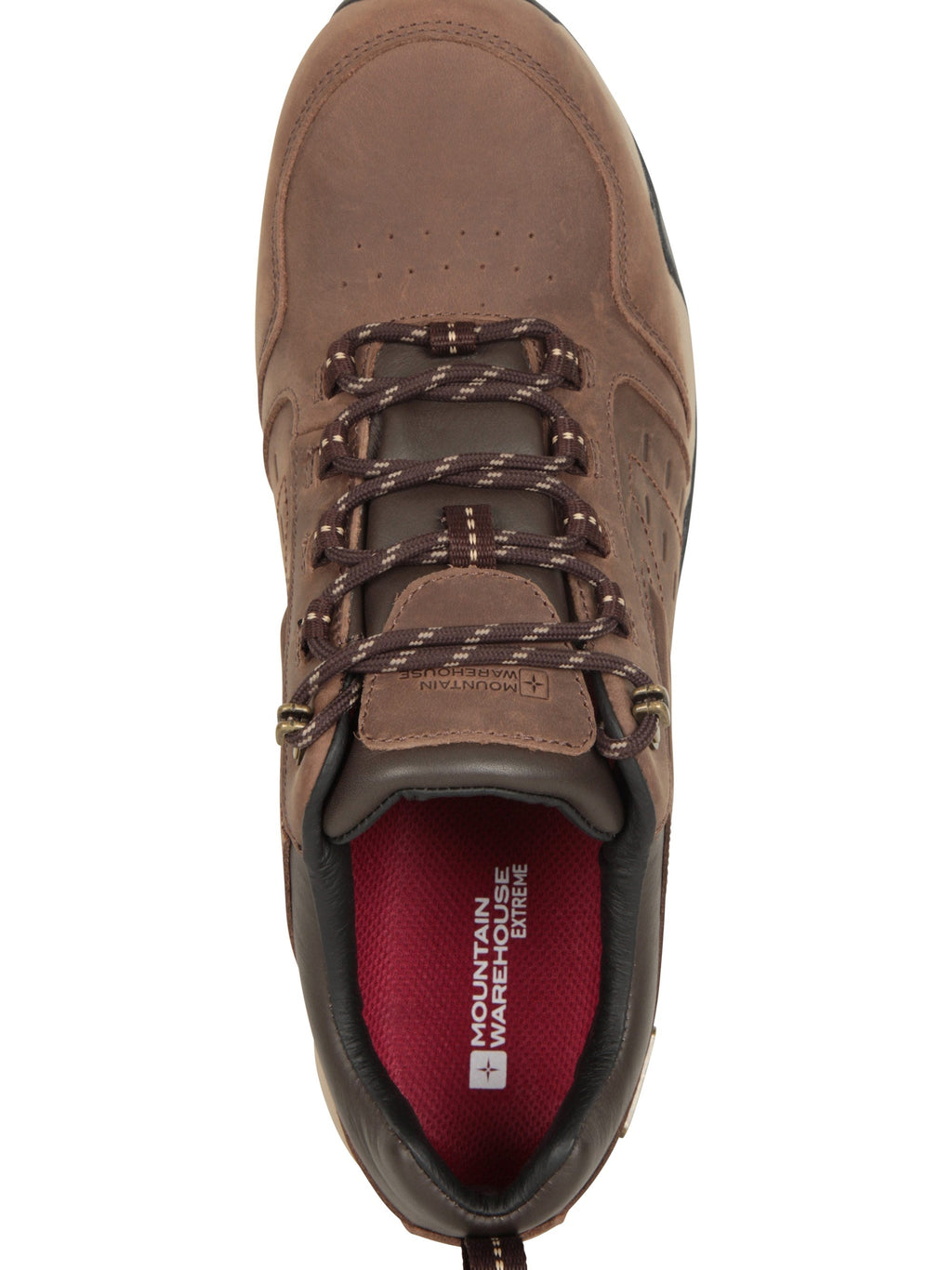 Mountain Warehouse Pioneer II Mens Waterproof Extreme Leather Hiking Shoes