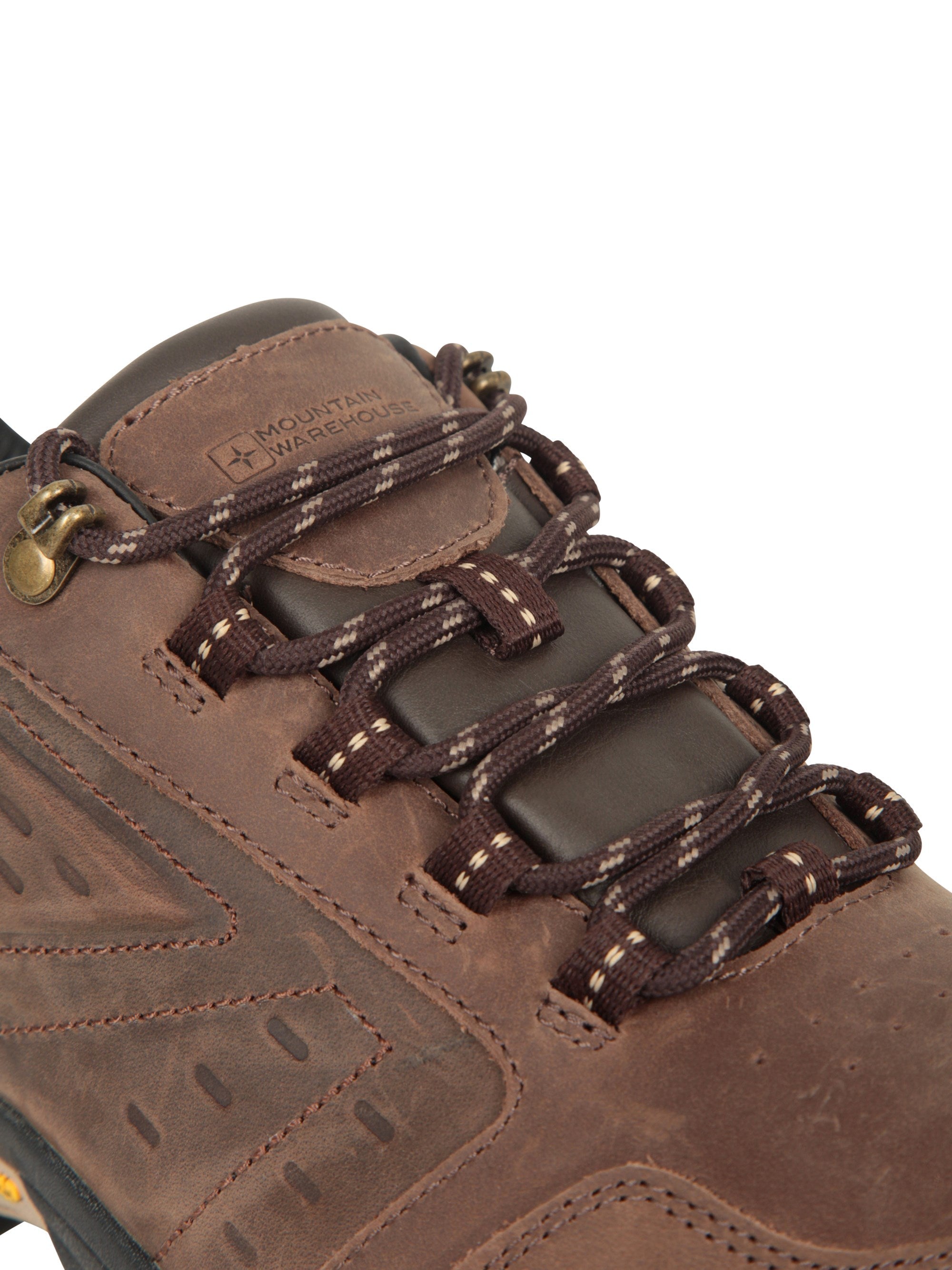 Mountain Warehouse Pioneer II Mens Waterproof Extreme Leather Hiking Shoes