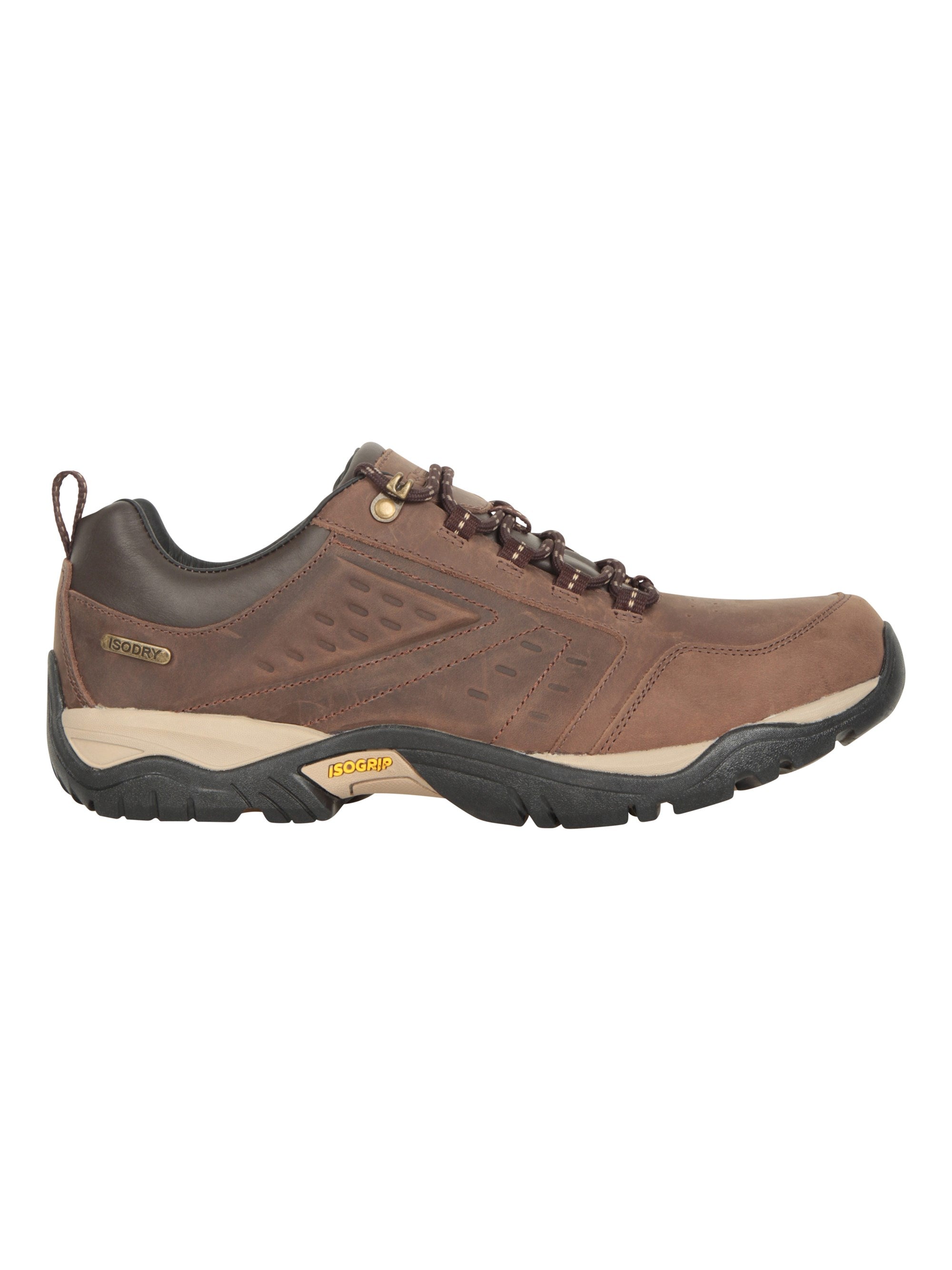 Mountain Warehouse Pioneer II Mens Waterproof Extreme Leather Hiking Shoes