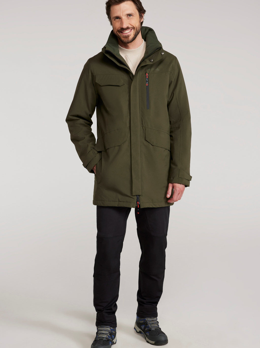 Mountain Warehouse Reid Mens Waterproof Lightweight Padded Jacket
