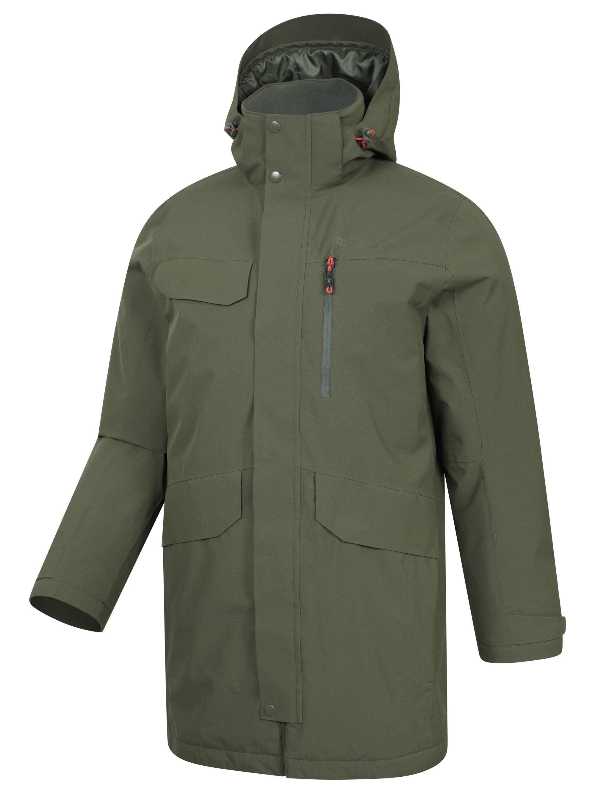 Mountain Warehouse Reid Mens Waterproof Lightweight Padded Jacket