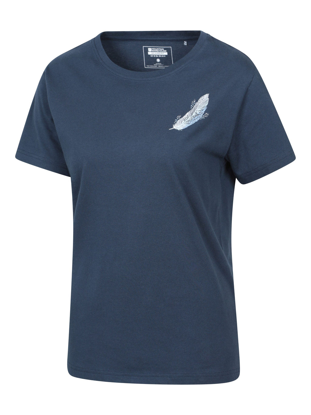 Mountain Warehouse Feather Womens Relaxed Fit T-Shirt