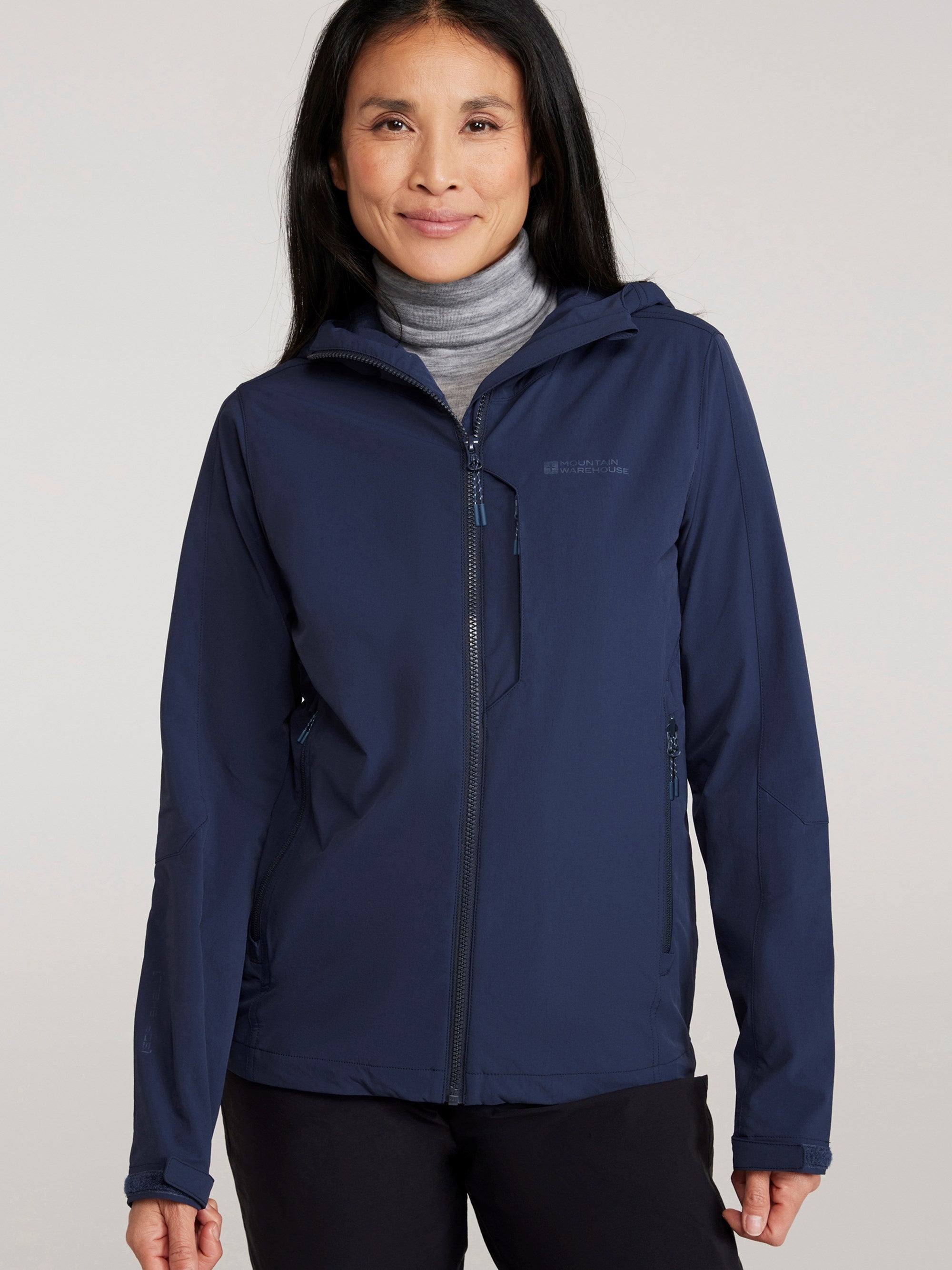 Mountain Warehouse Retreat Womens Packable Softshell Jacket